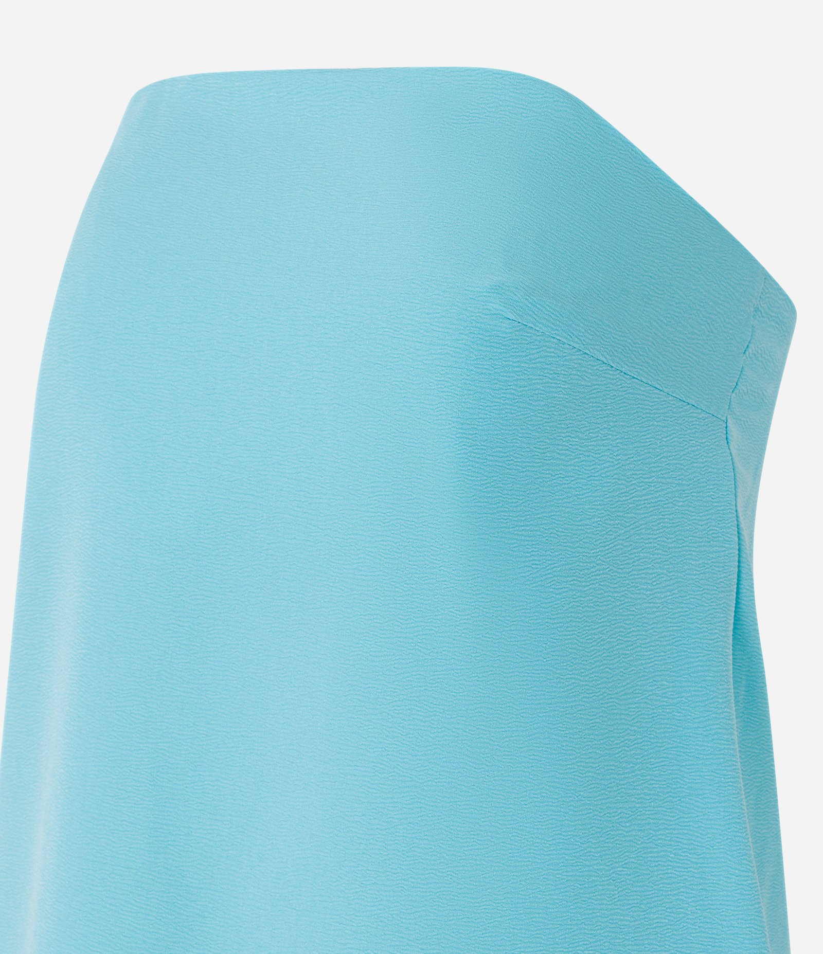 Blusa Tomara que Caia Crepe com Franzido nas Costas Azul 6