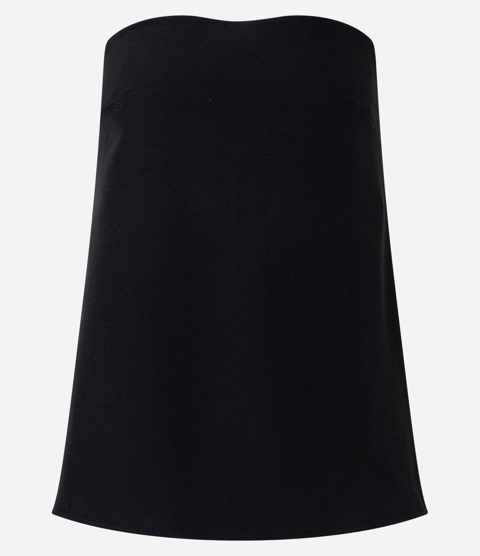 Blusa Tomara que Caia Crepe com Franzido nas Costas Preto 5