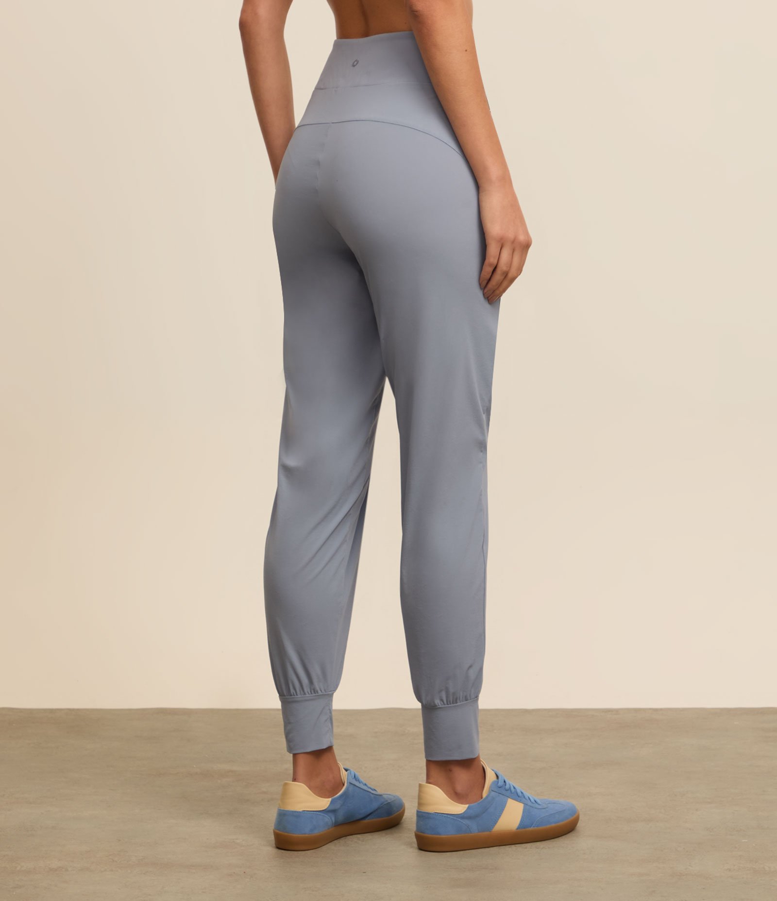 Calça Jogger Esportiva com Cós Elástico Azul 3