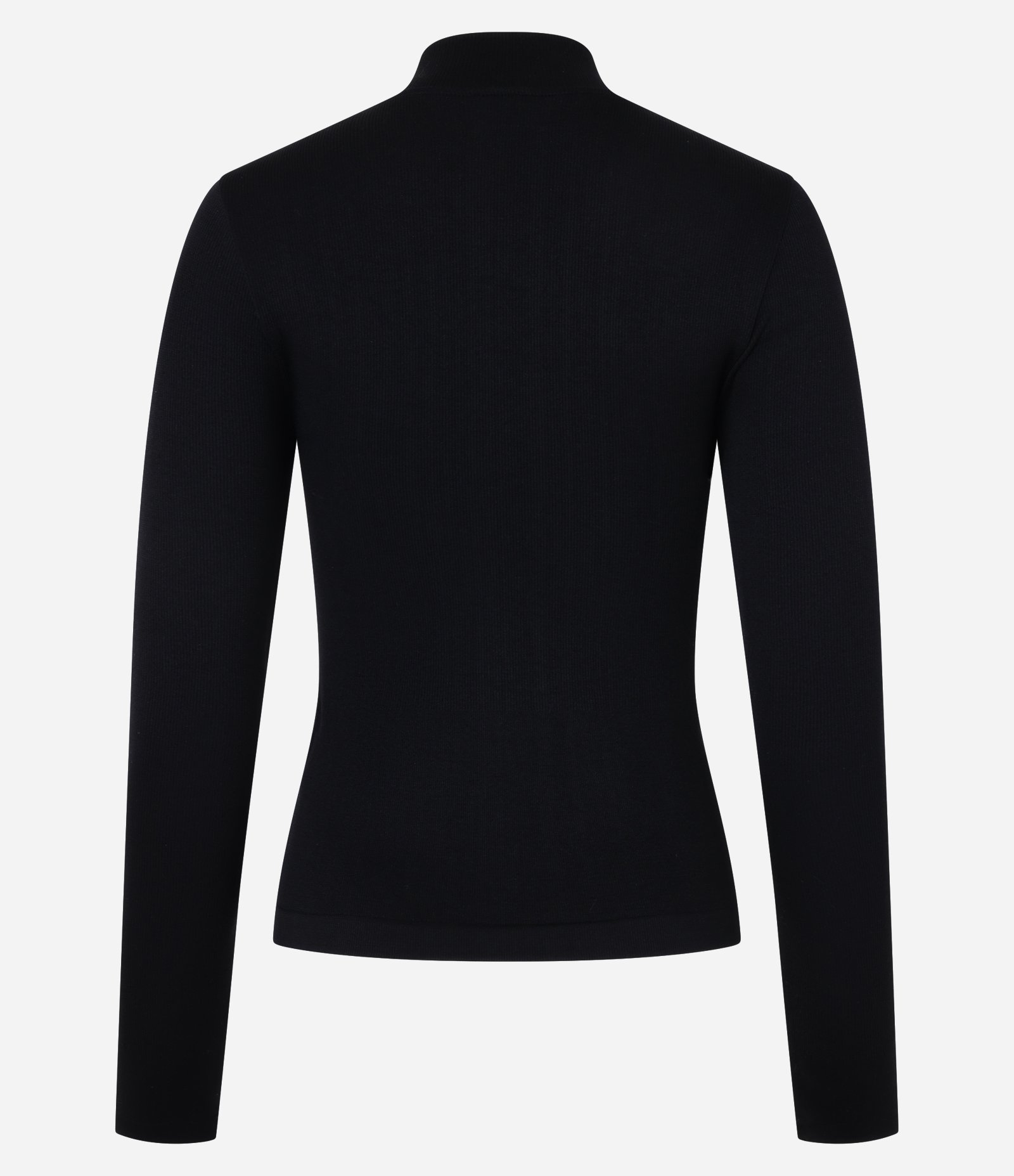 Jaqueta Esportiva Seamless com Golinha Alta Preto 6