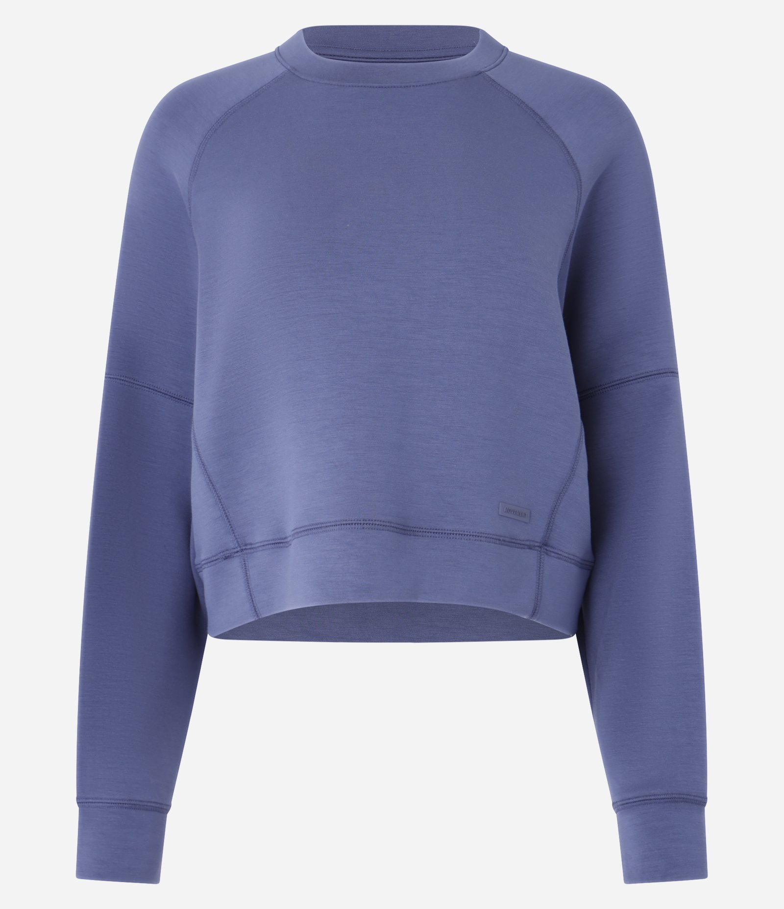 Blusão Moletom Esportivo em Microfibra com Recortes Azul 6