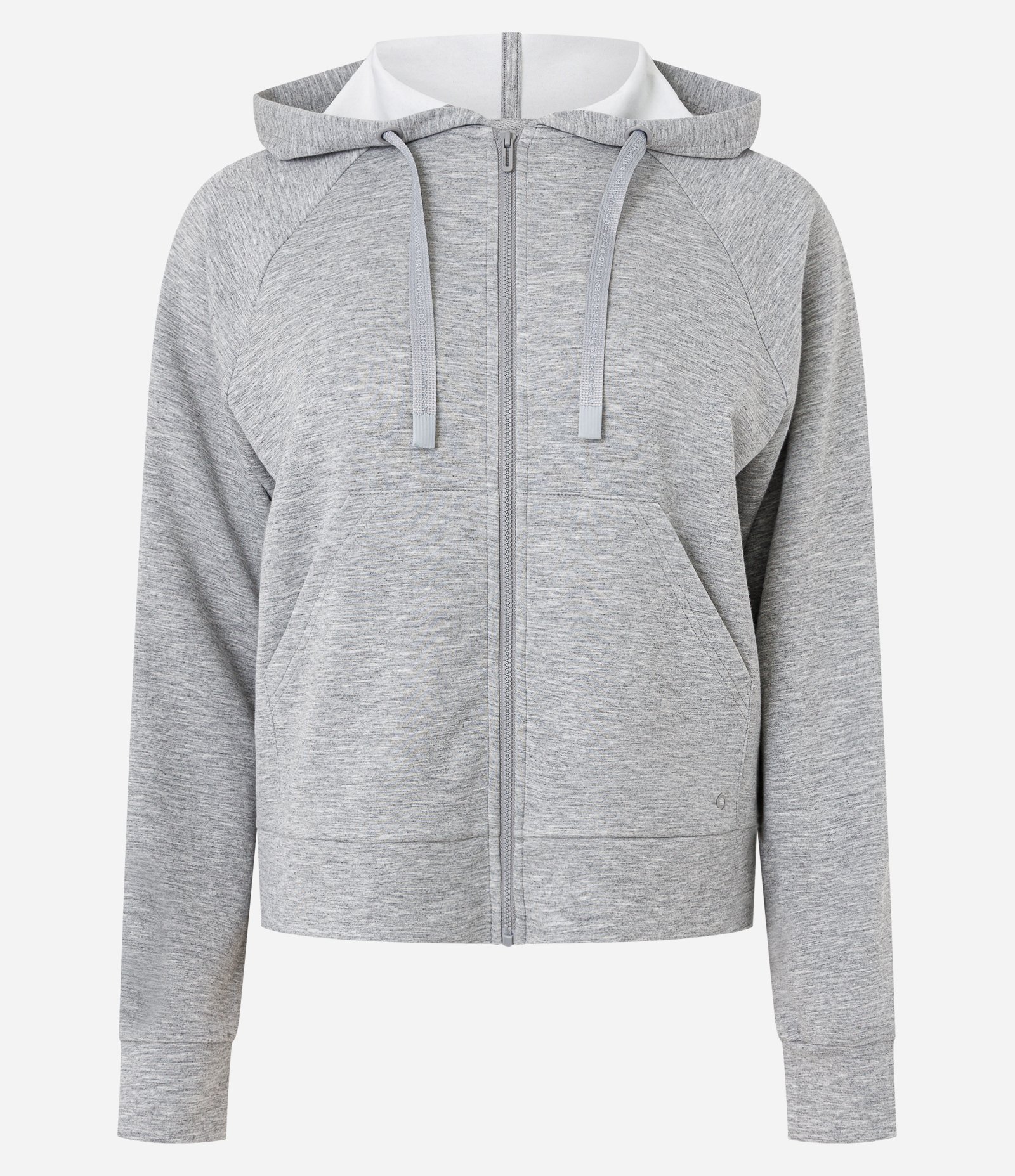 Jaqueta Esportiva em Modal com Capuz Cinza 6