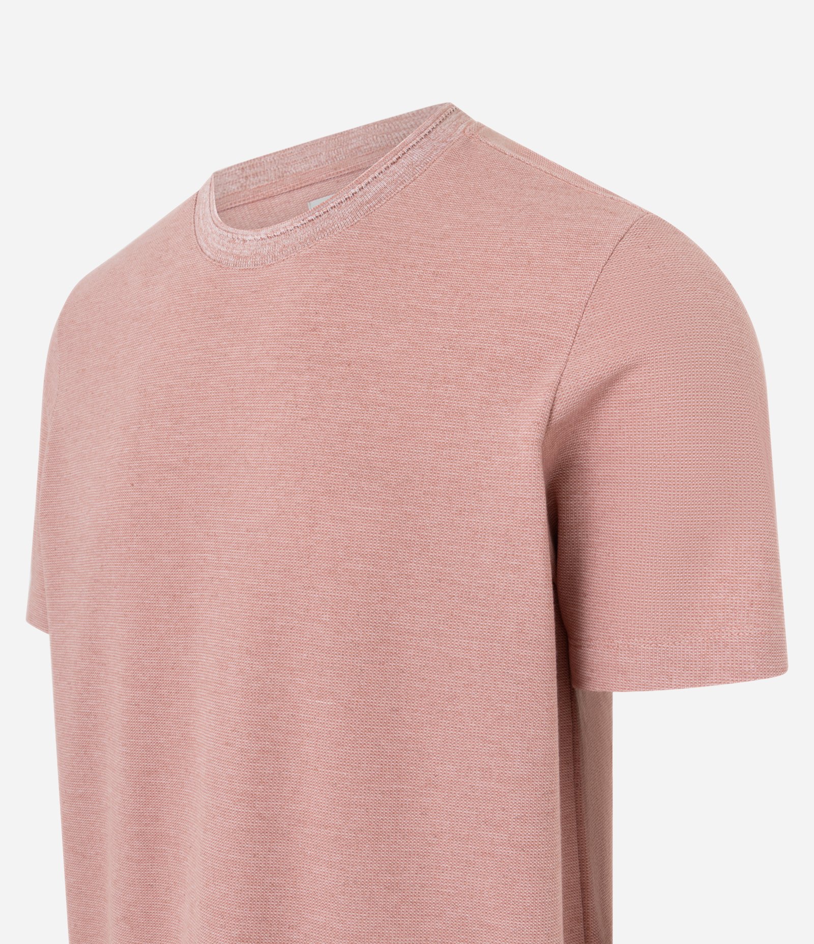 Camiseta Regular em Algodão com Textura 2