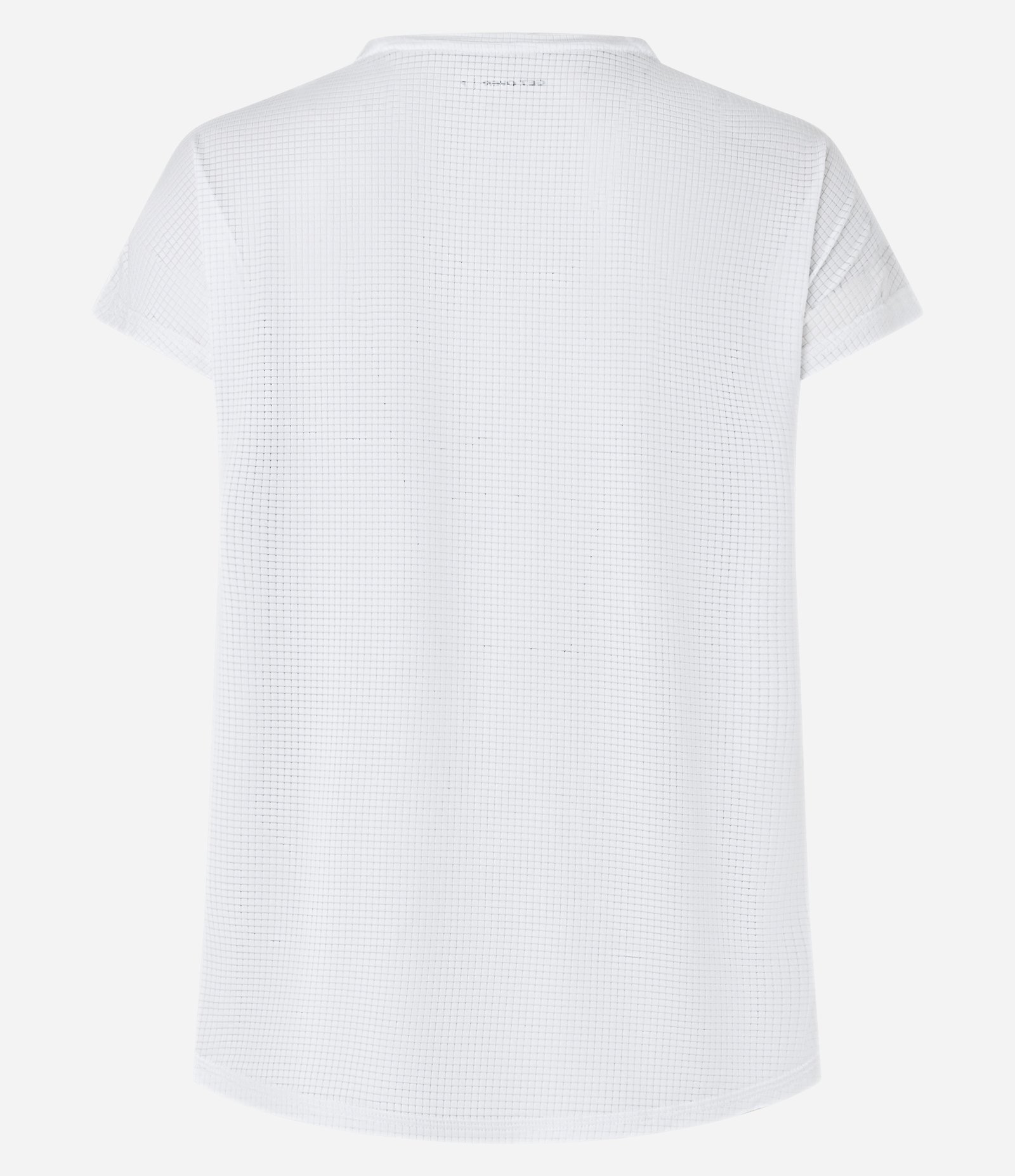 Camiseta Esportiva em Microfibra com Decote Redondo Branco 7