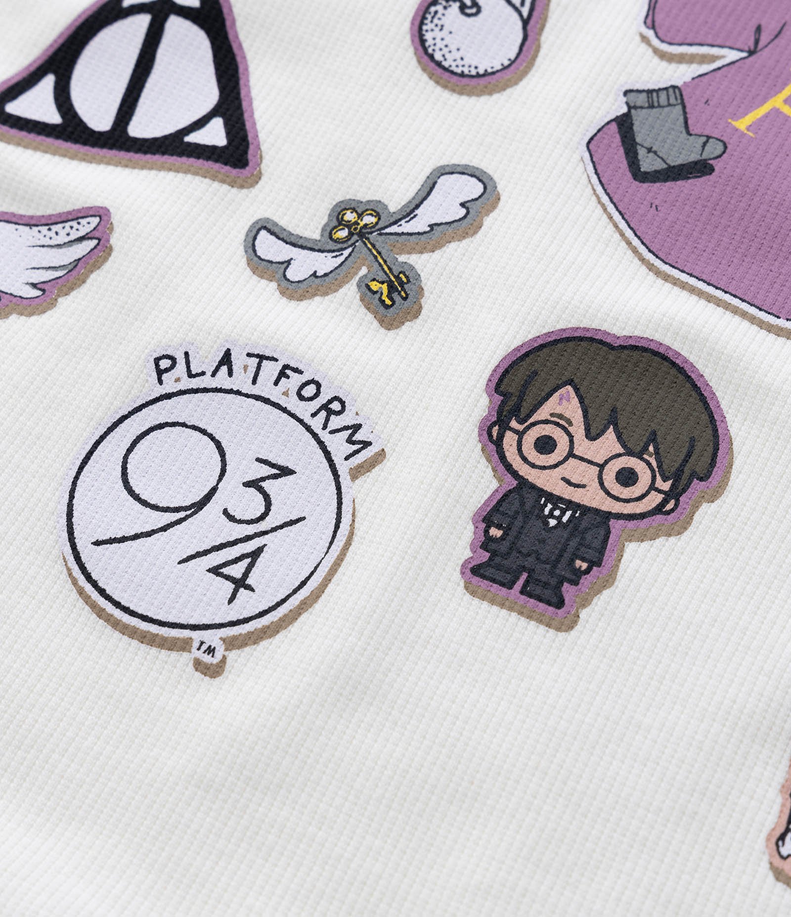 Camiseta Infantil Canelada com Estampa Harry Potter - Tam 7 a 14 Anos Branco 5