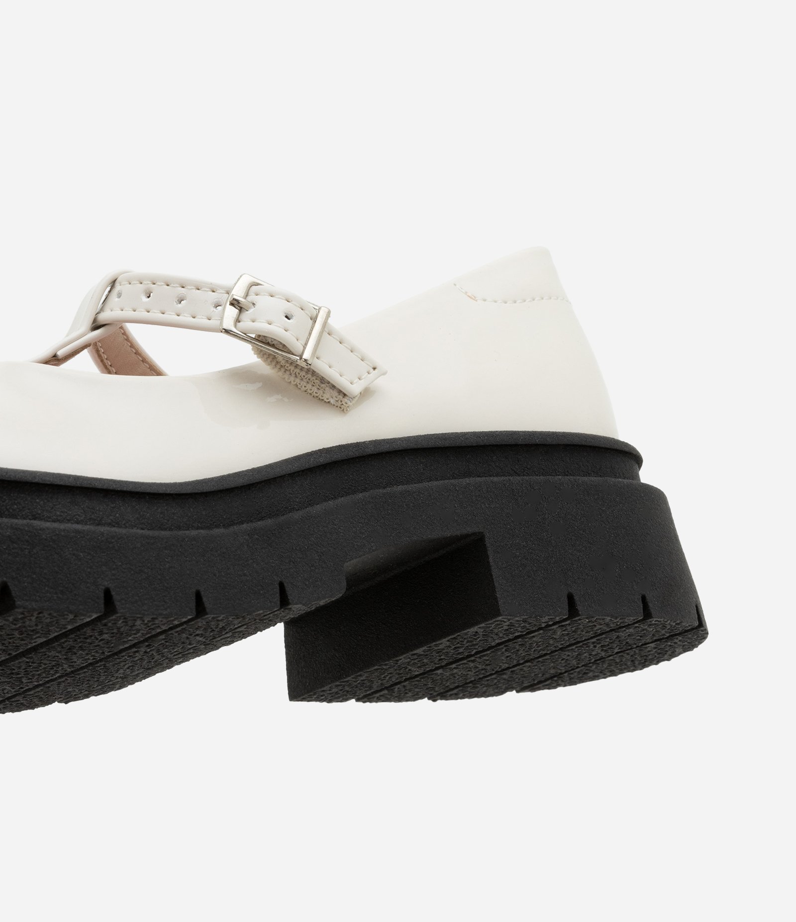 Sapato Oxford Infantil com Sola Tratoradinha Molekinha - Tam 26 ao 32 Off White 5