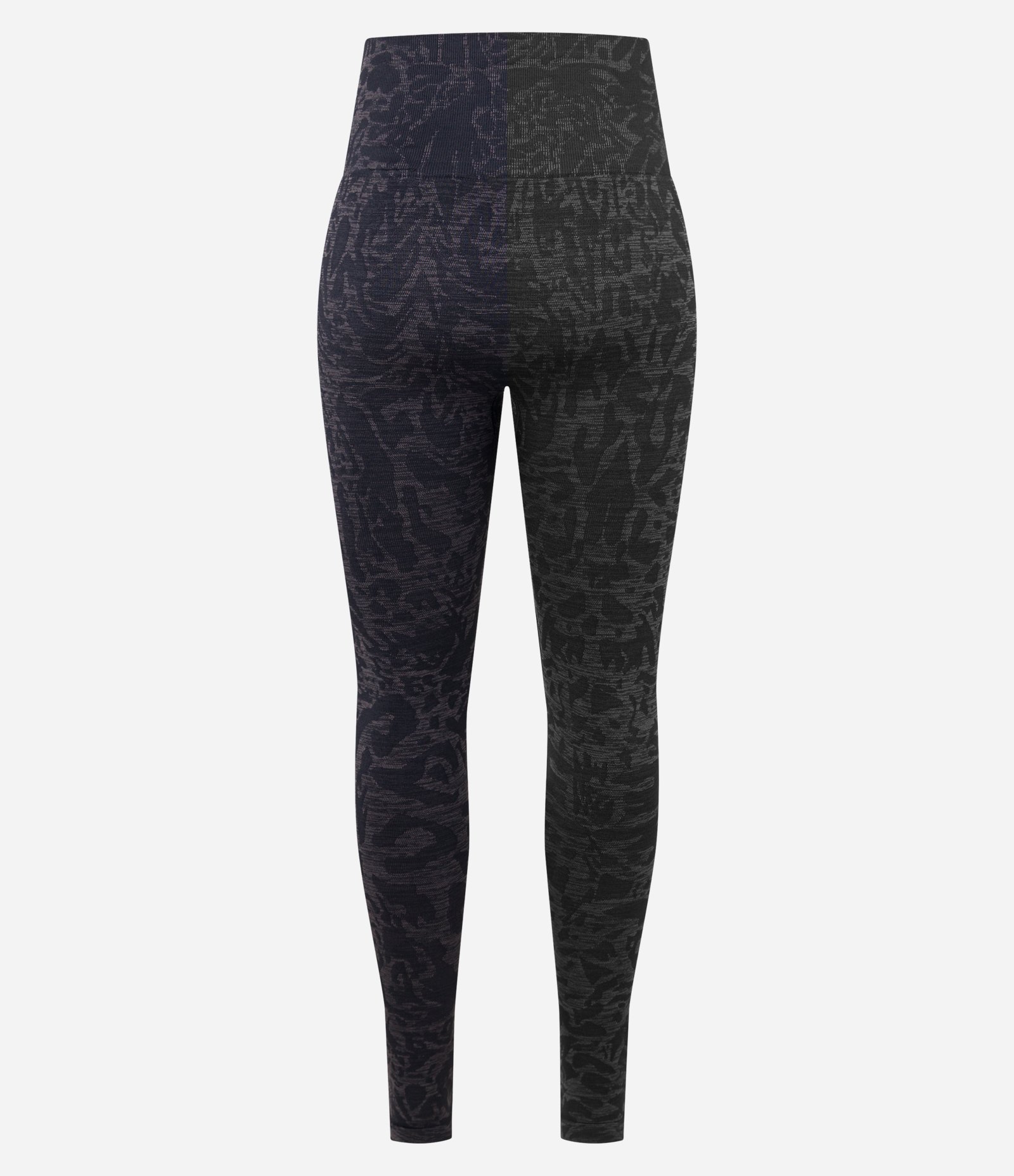 Calça Legging Esportiva Seamless com Jacquard Animal Print Onça Preto 7