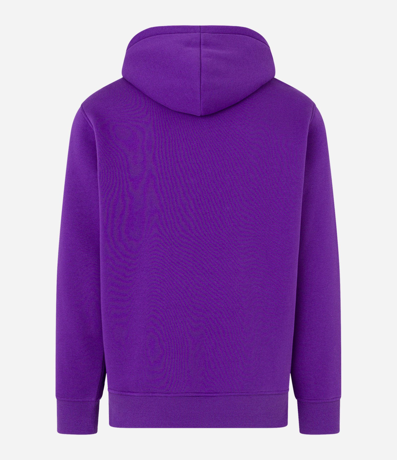 Blusão Fechado Comfort em Moletom com Capuz Roxo 6