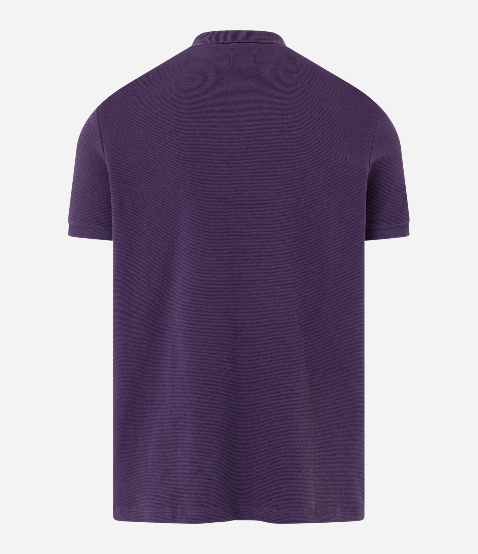 Camisa Polo em Algodão com Textura Canelada Roxo 7