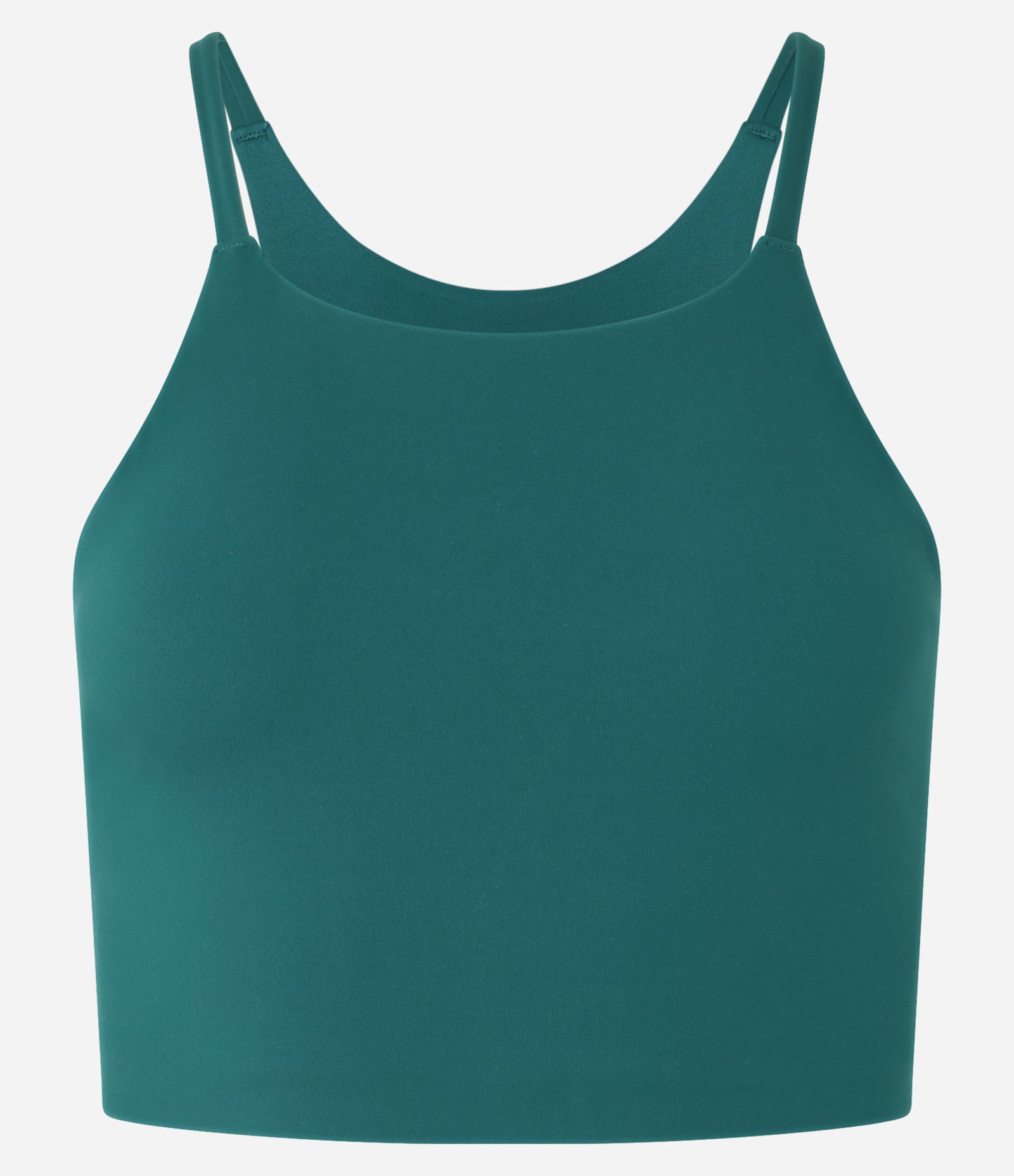 Top Esportivo Sem Bojo em Microfibra Verde 5