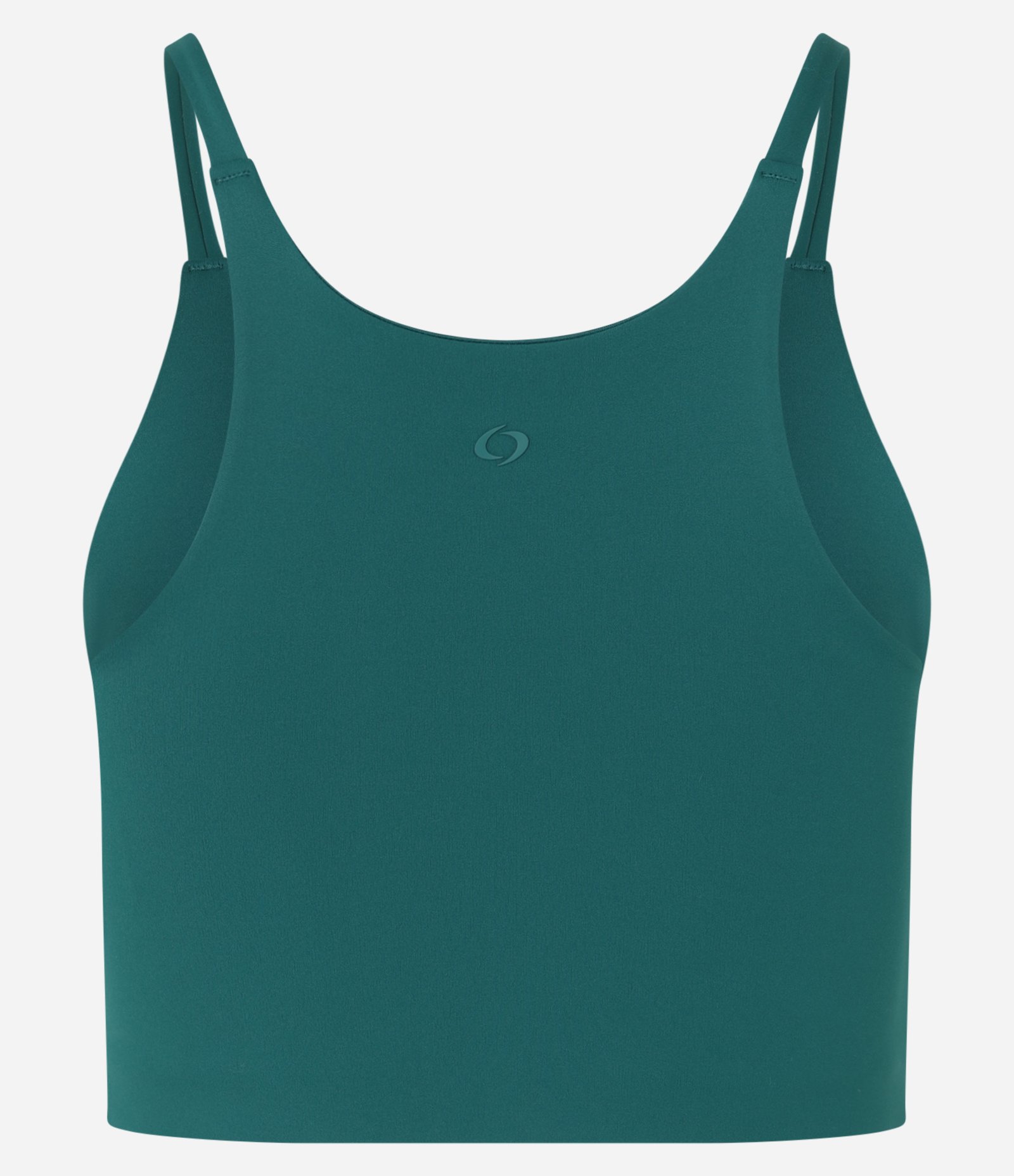 Top Esportivo Sem Bojo em Microfibra Verde 6