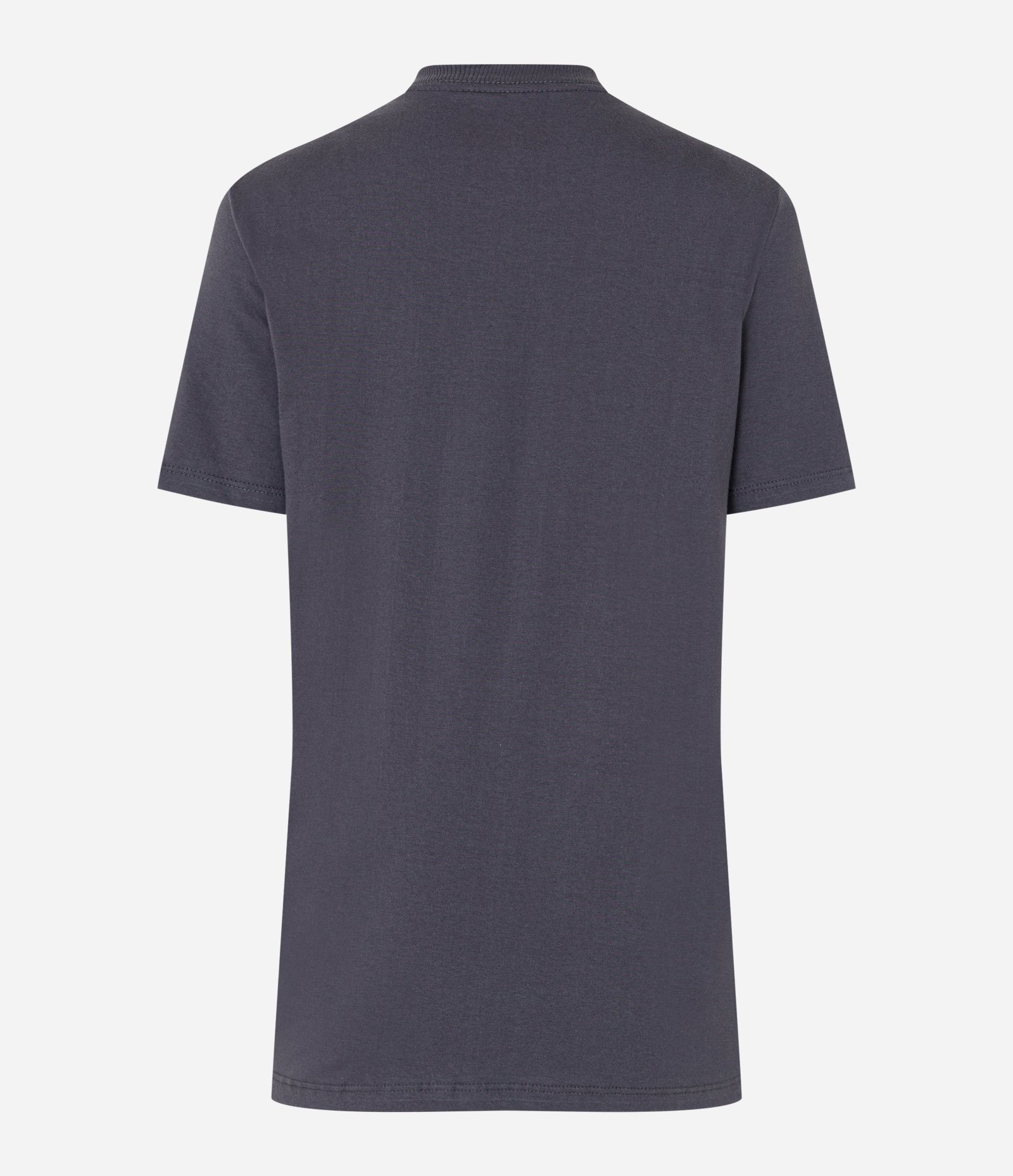 Camiseta Alongada com Coragem O Cão Covarde Estampado Cinza 5