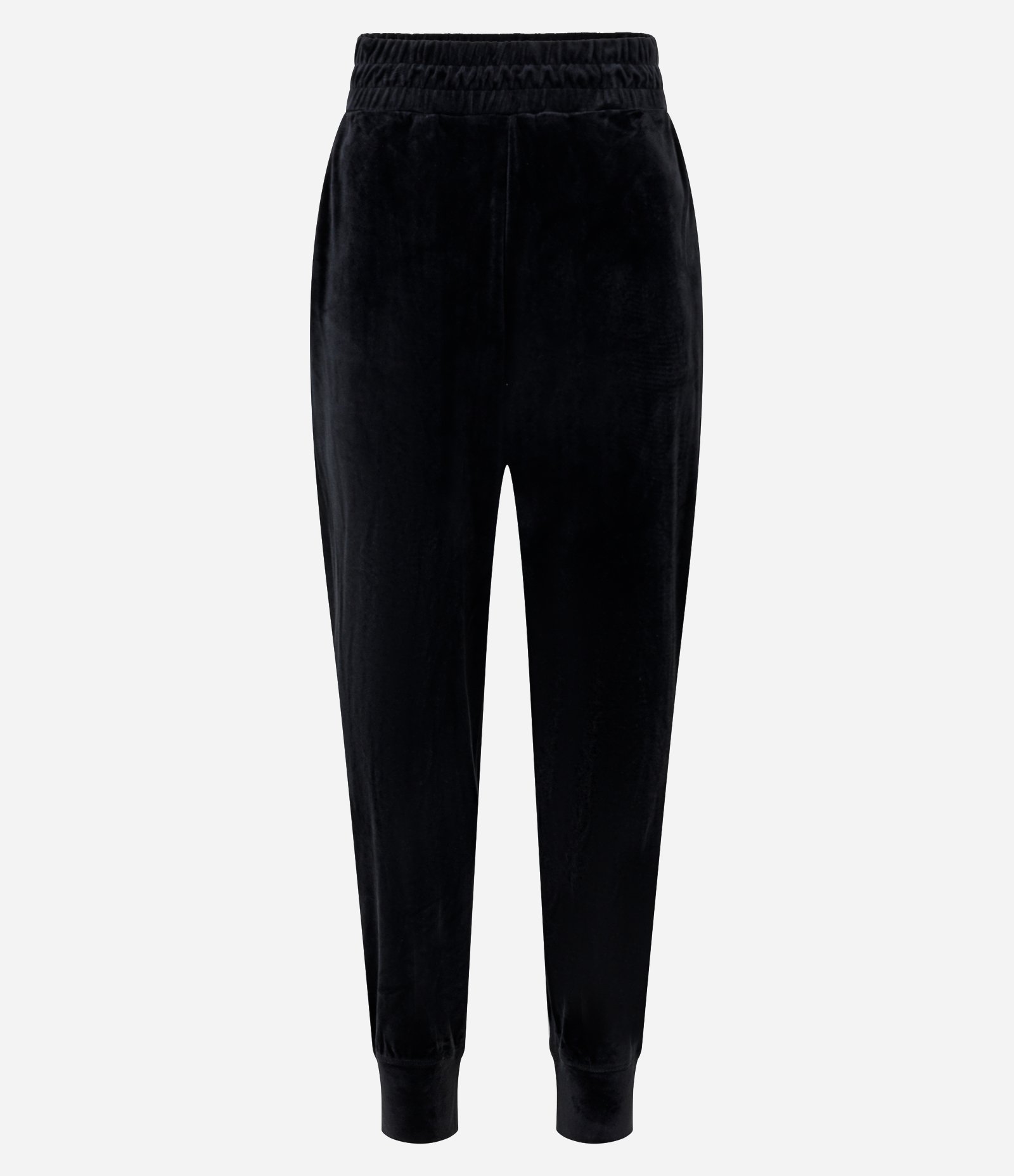 Calça Jogger Esportiva em Microfibra com Cós de Elástico Preto 5