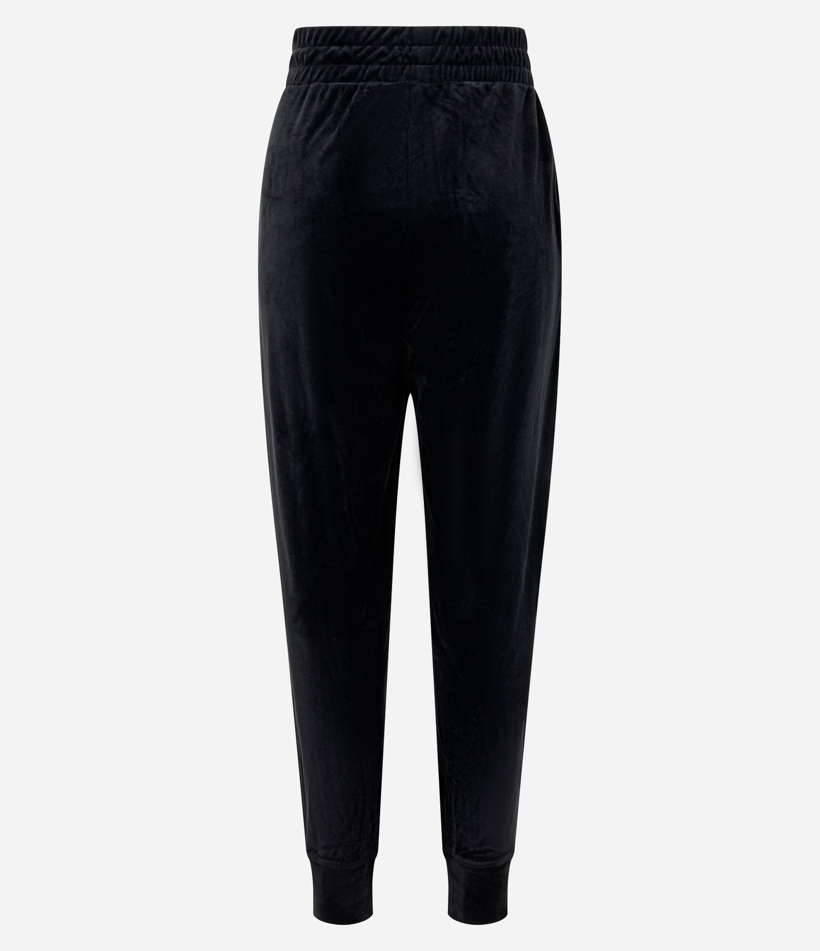 Calça Jogger Esportiva em Microfibra com Cós de Elástico Preto 6