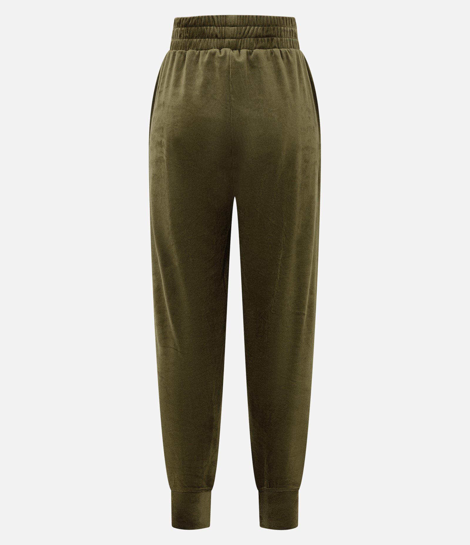 Calça Jogger Esportiva em Microfibra com Cós de Elástico Verde 6