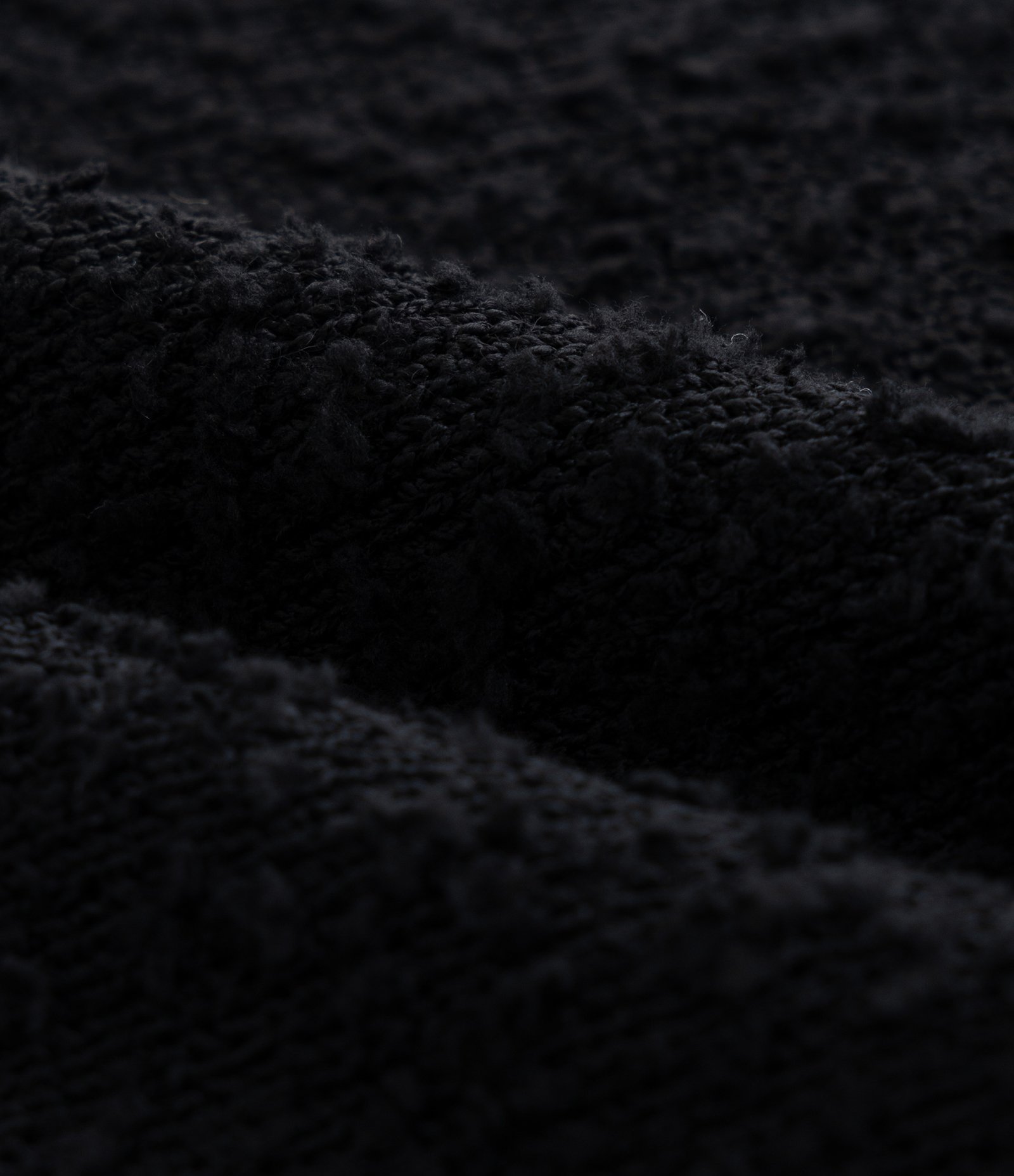 Suéter Curto Infantil em Tricô com Textura - Tam 5 a 14 Anos Preto 3