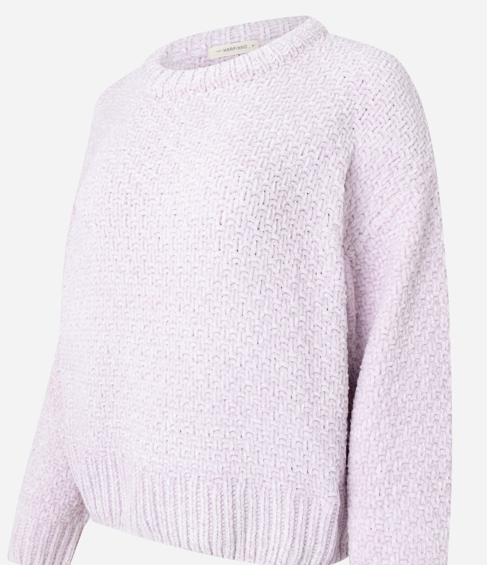 Suéter em Chenille com Gola Redonda 6