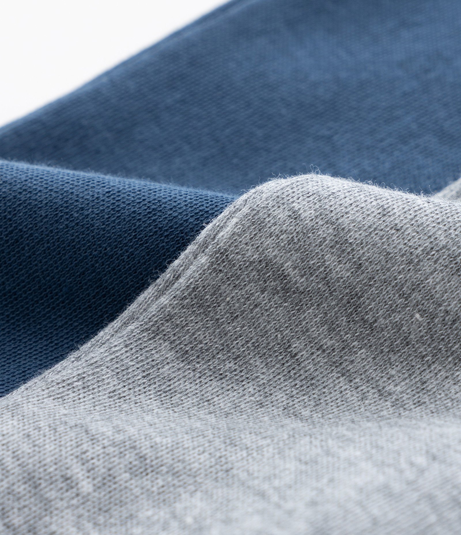 Kit 02 Calças Infantis Básicas em Suedine - Tam RN a 18 meses Cinza/Azul 3