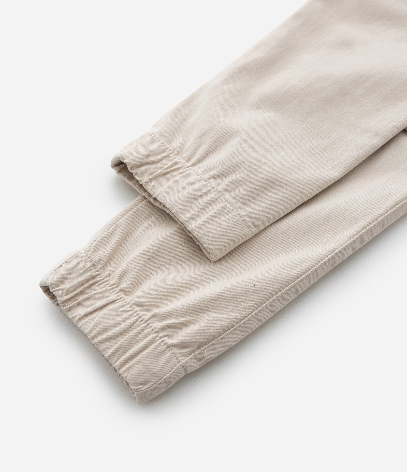 Calça Jogger Infantil com Bolsos Cargo - Tam 5 a 14 anos Bege 5