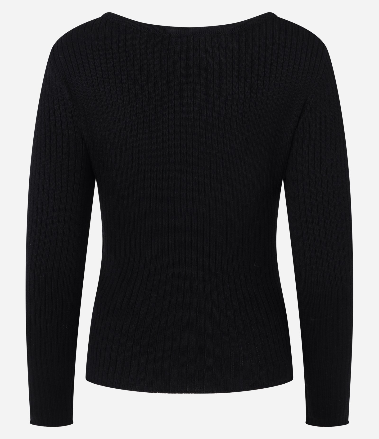 Blusa em Viscose com Decote V Transpassado Preto 7