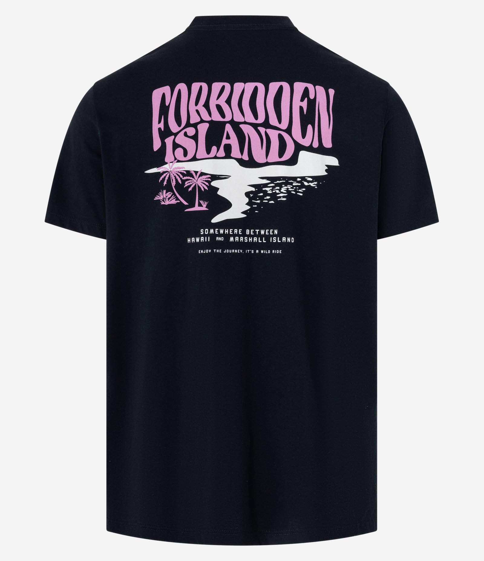 Camiseta Comfort em Algodão com Estampa Lettering Preto 6