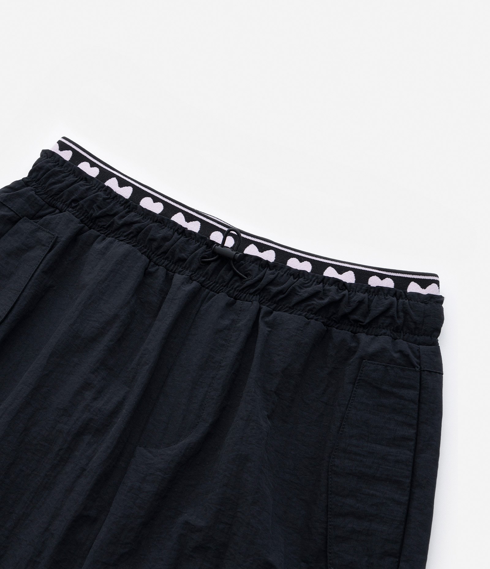 Calça Parachute Infantil com Cós Elástico - Tam 5 a 14 Anos Preto 3