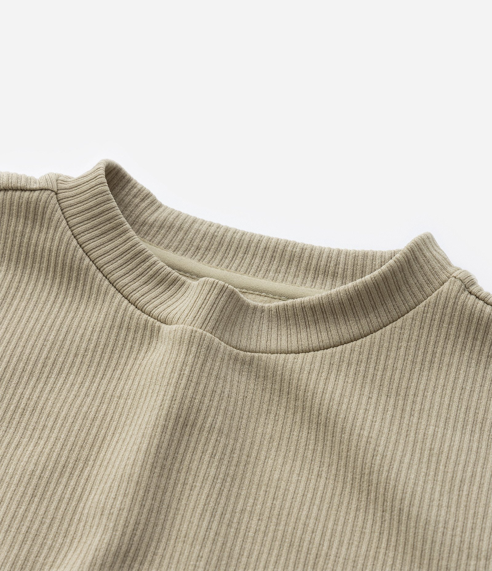 Camiseta Básica Infantil Texturizada Seamless - Tam 5 a 14 Anos Bege 4