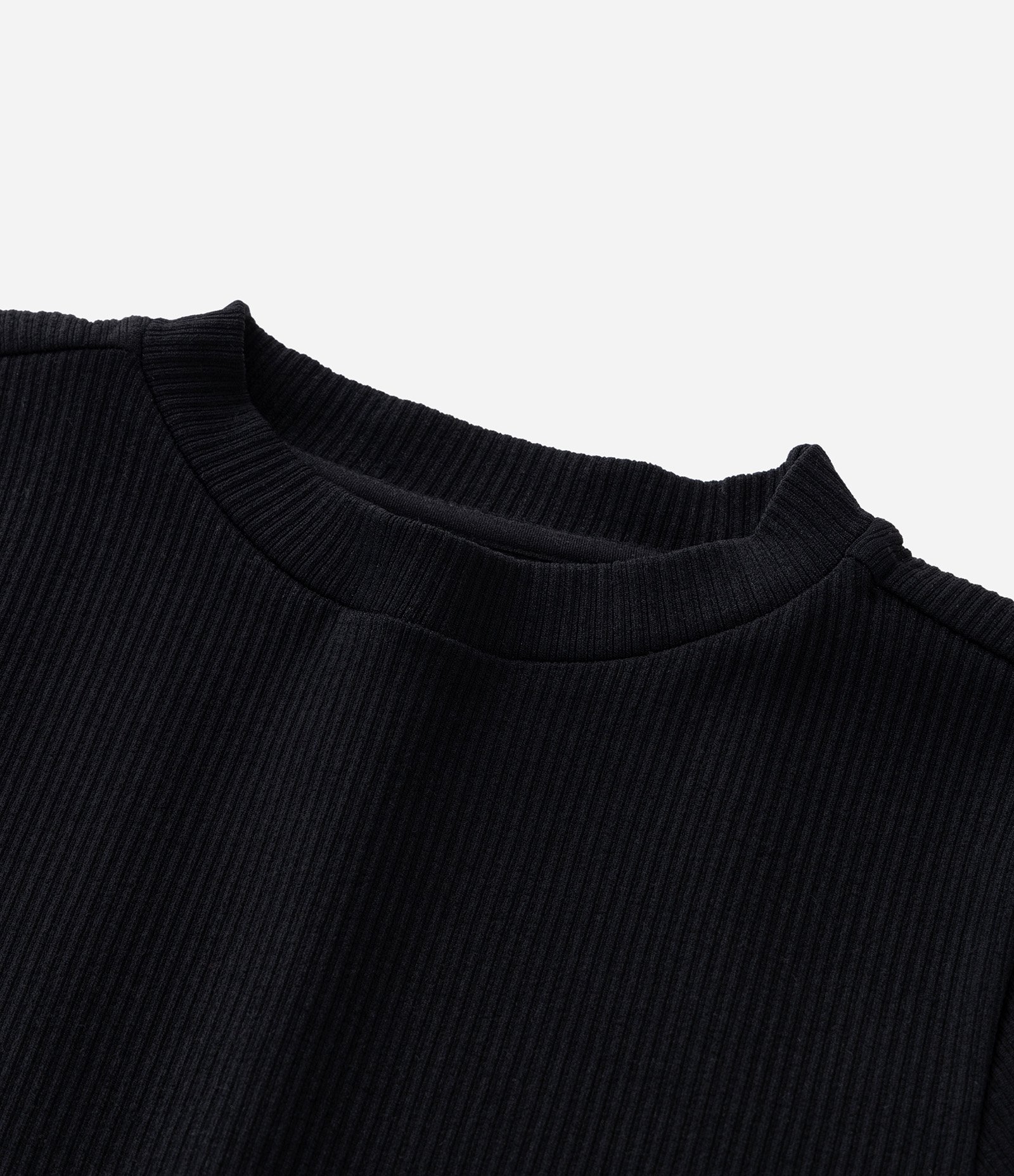 Camiseta Básica Infantil Texturizada Seamless - Tam 5 a 14 Anos Preto 5