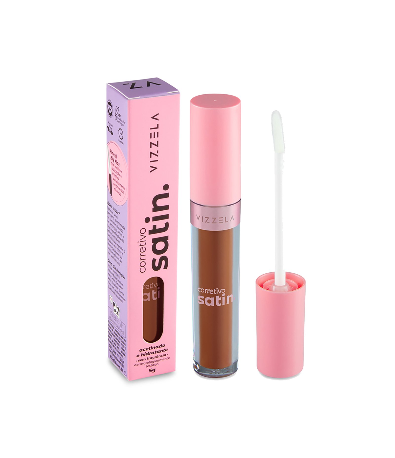 Corretivo Líquido Satin Vizzela Cor 11 2