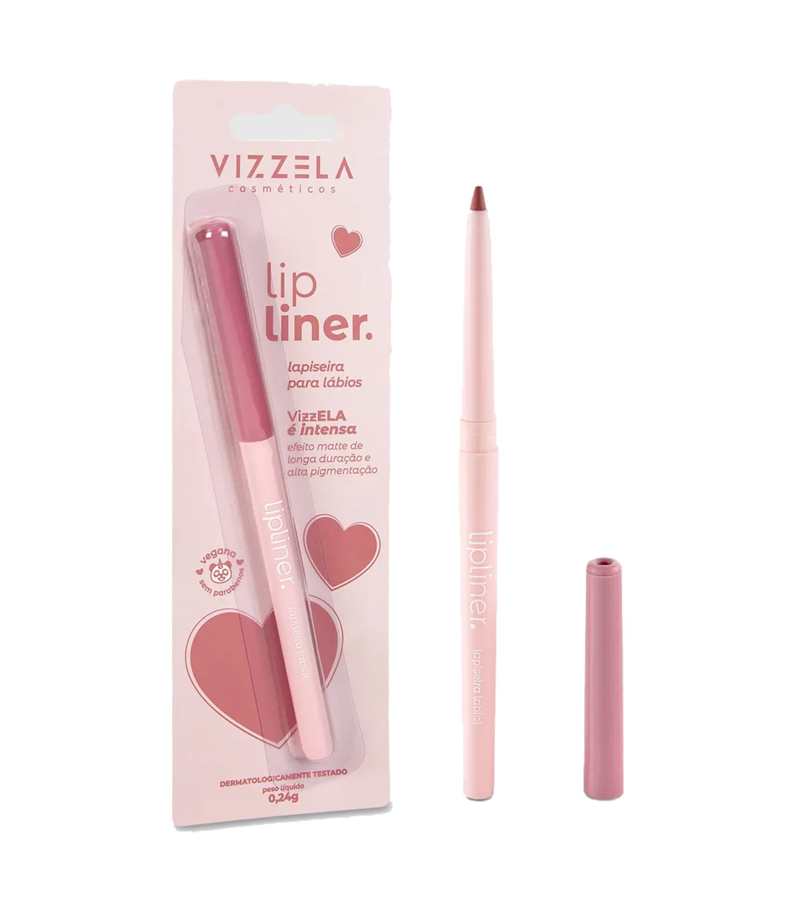 Lapiseira Labial Vizzela Intensa 2