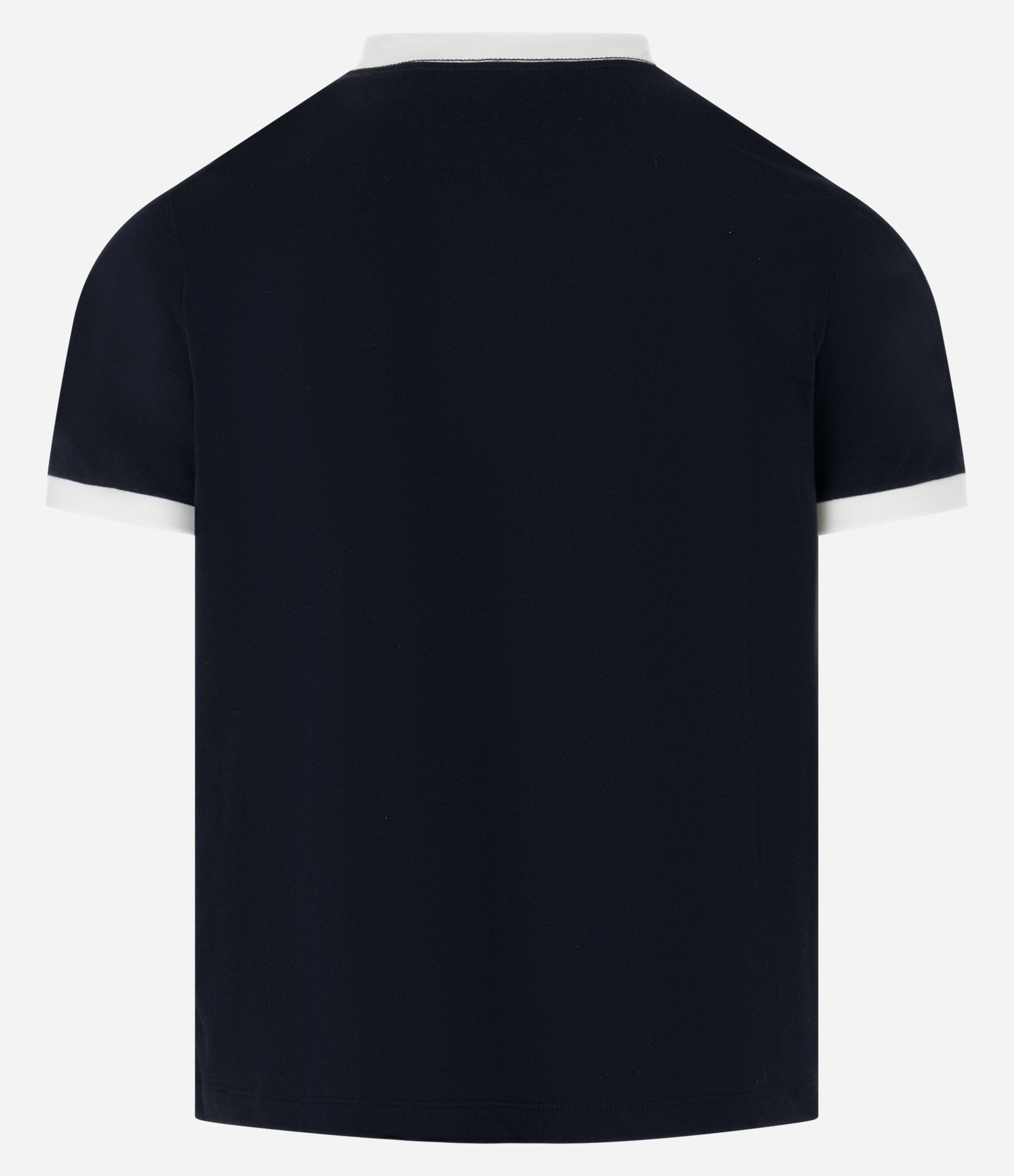 Camiseta Baby Tee em Algodão com Etiqueta Emborrachada Preto 5