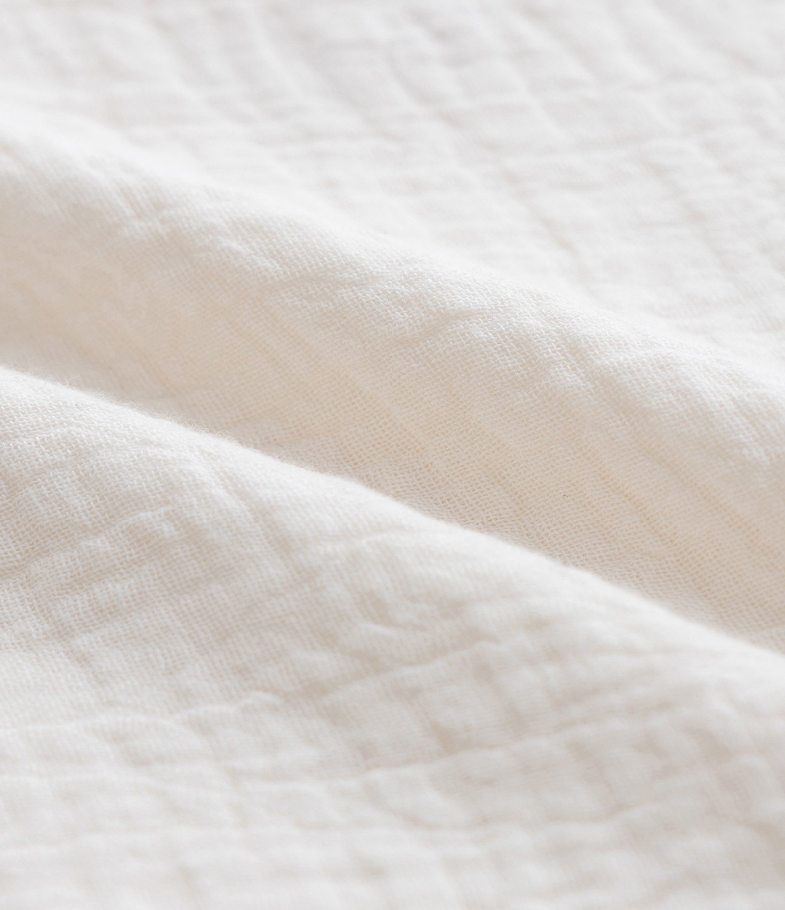 Camisa Curta Infantil com Gola em Crochê - Tam 5 a 14 Anos Off White 3