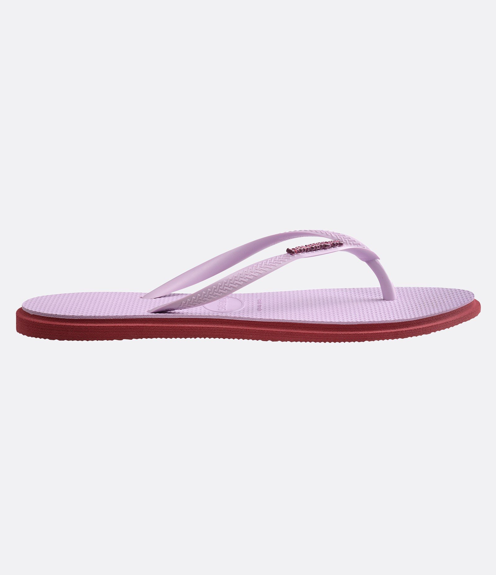 Chinelo Point Havaianas com Sola Bicolor Lilás 3