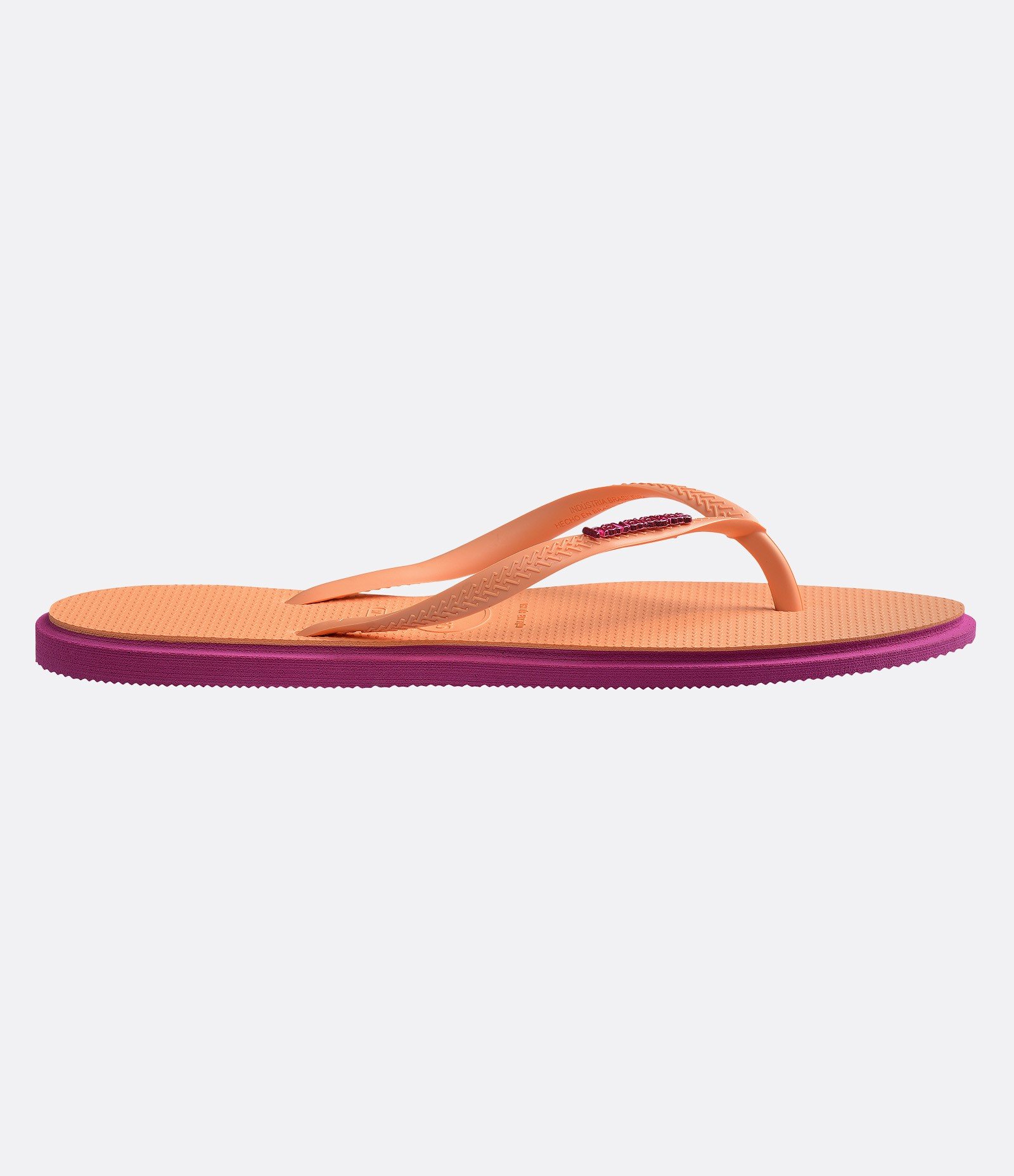 Chinelo Point com Sola Bicolor Havaianas Laranja 3