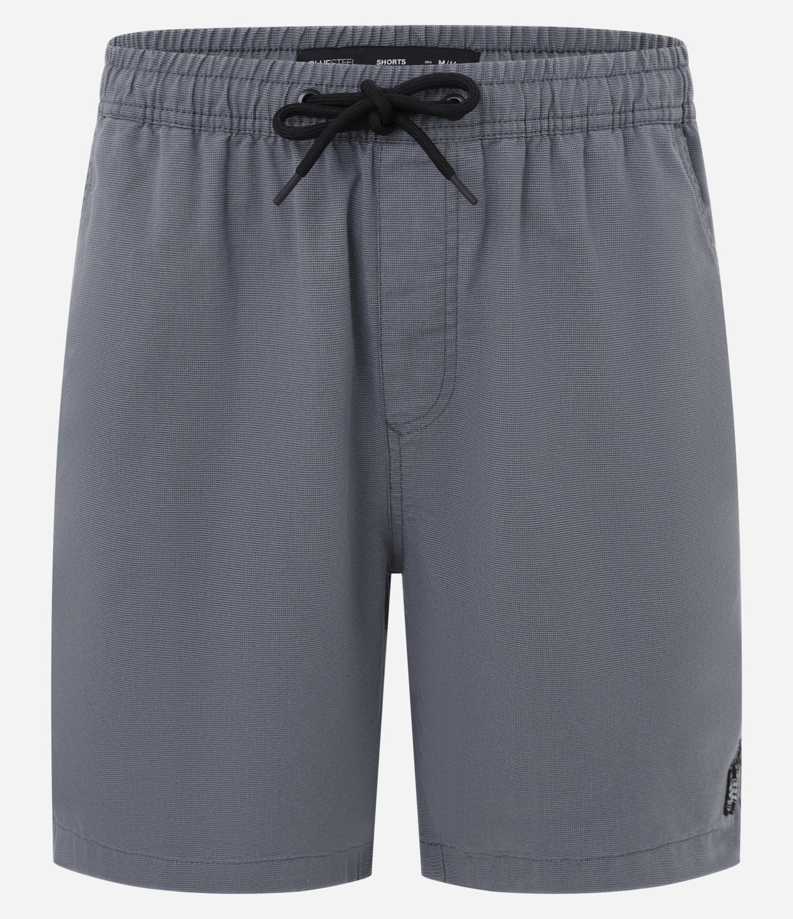 Bermuda Texturizada com Cós Elástico e Cordão para Ajuste 1