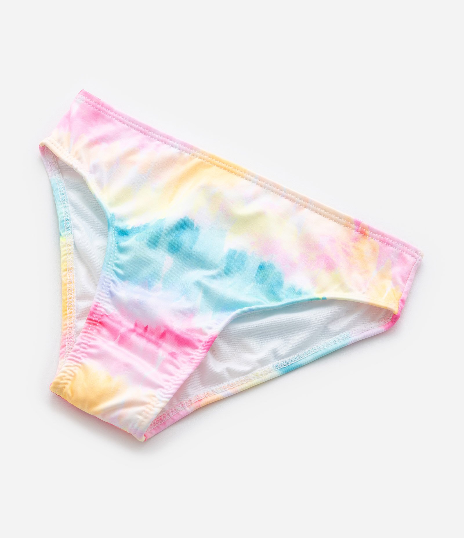Biquíni Infantil com Proteção UV e Estampa Tie Dye - Tam 4 a 14 Anos Multicores 5