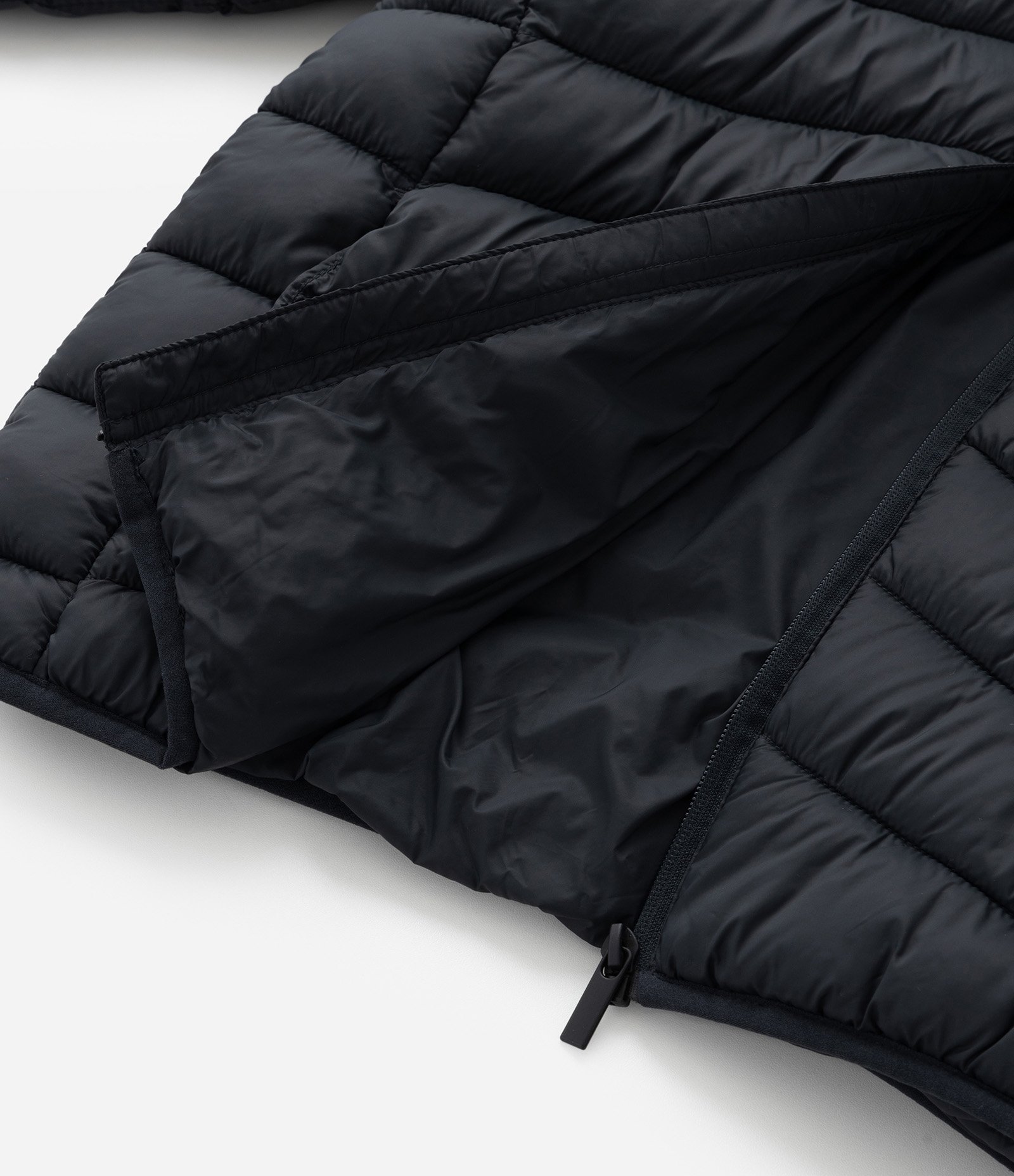 Jaqueta Ultraleve Infantil com Capuz - Tam 5 a 14 Anos Preto 6