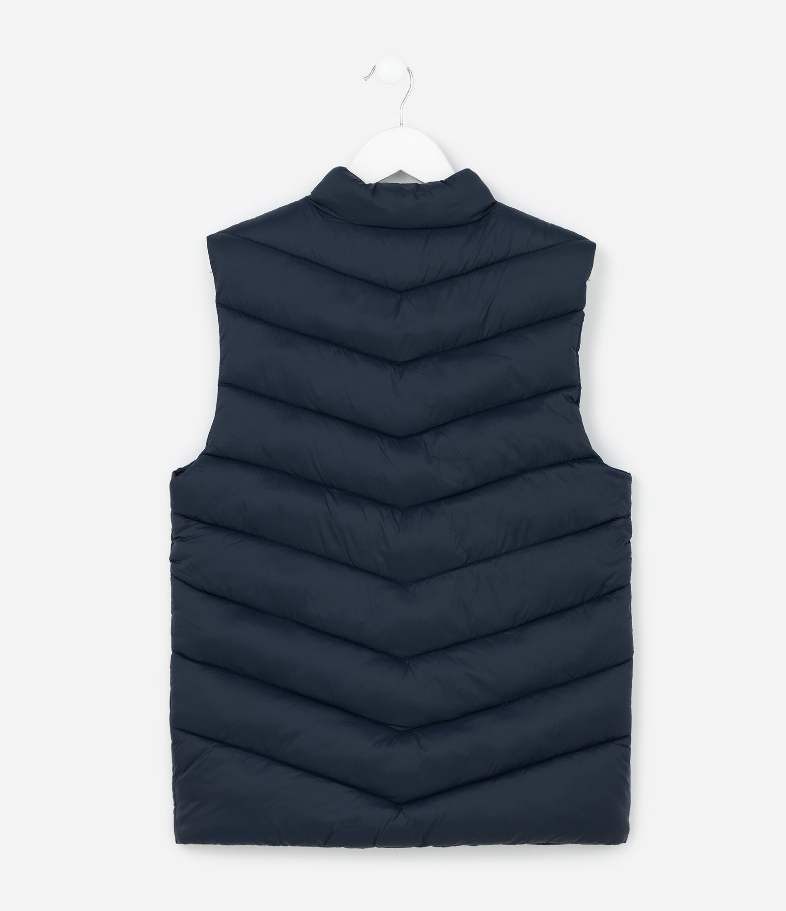 Colete Básico Infantil em Microfibra Leve - Tam 5 a 14 Anos Azul escuro 2