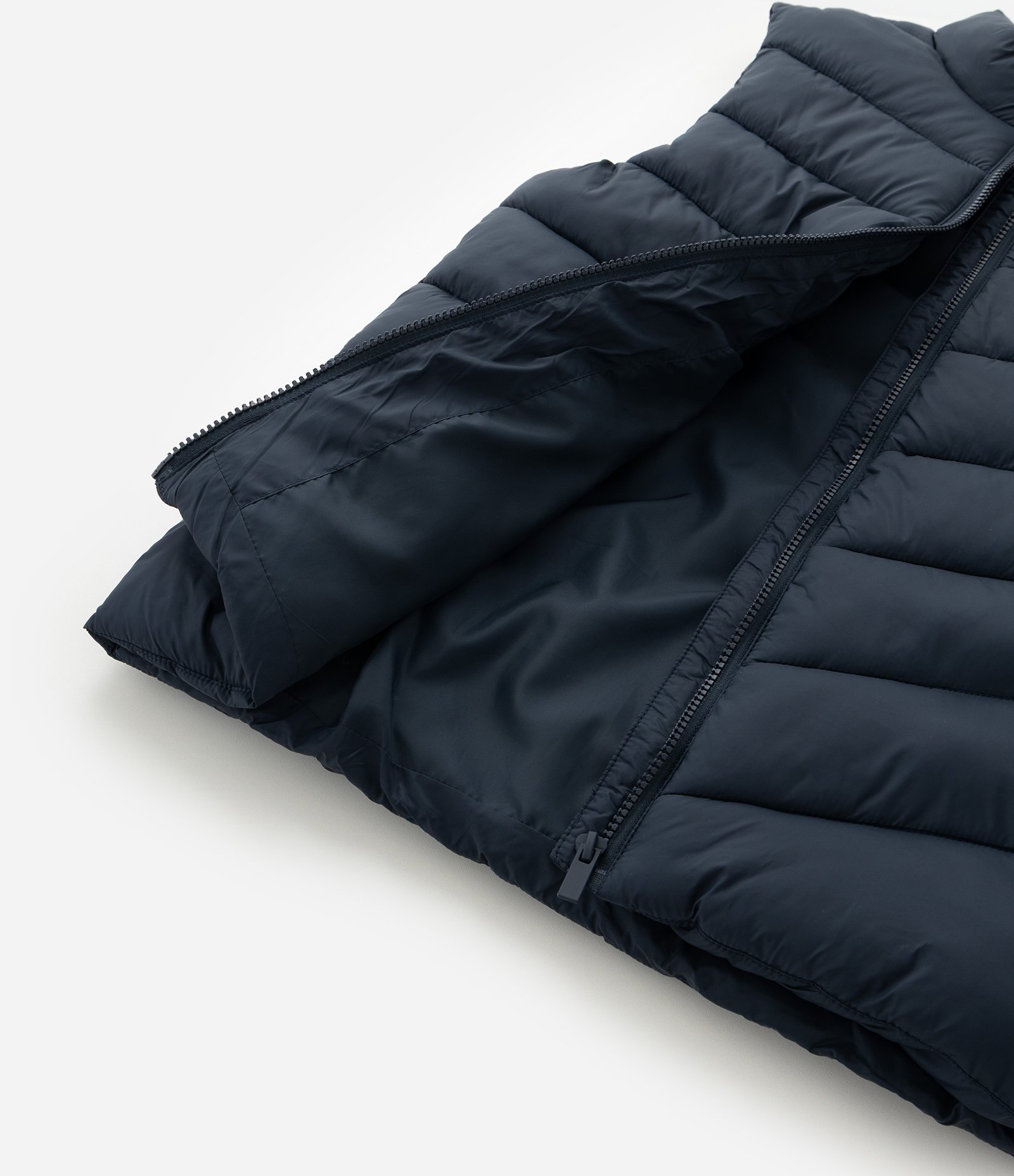 Colete Básico Infantil em Microfibra Leve - Tam 5 a 14 Anos Azul escuro 3