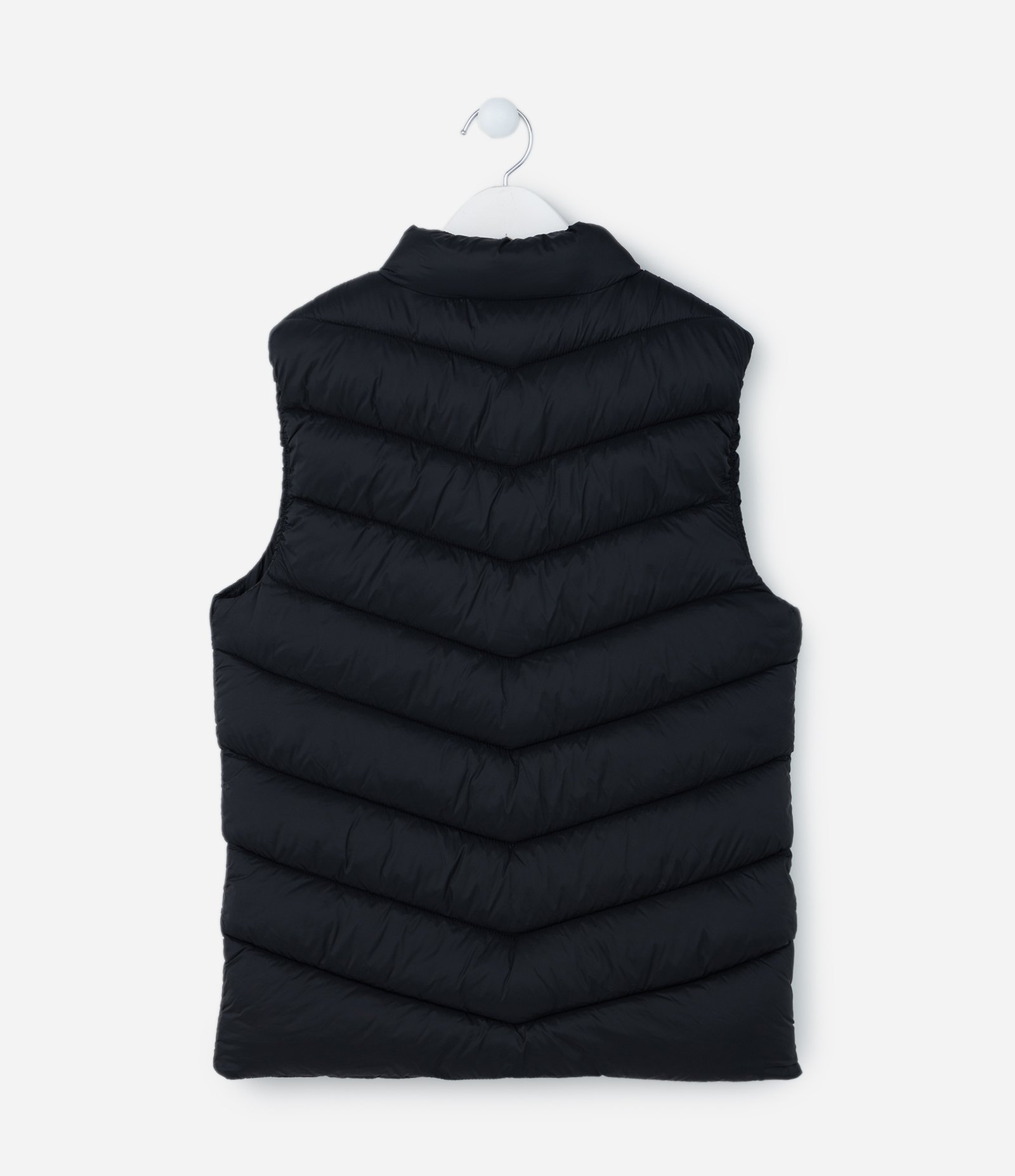 Colete Básico Infantil em Microfibra Leve - Tam 5 a 14 Anos Preto 2