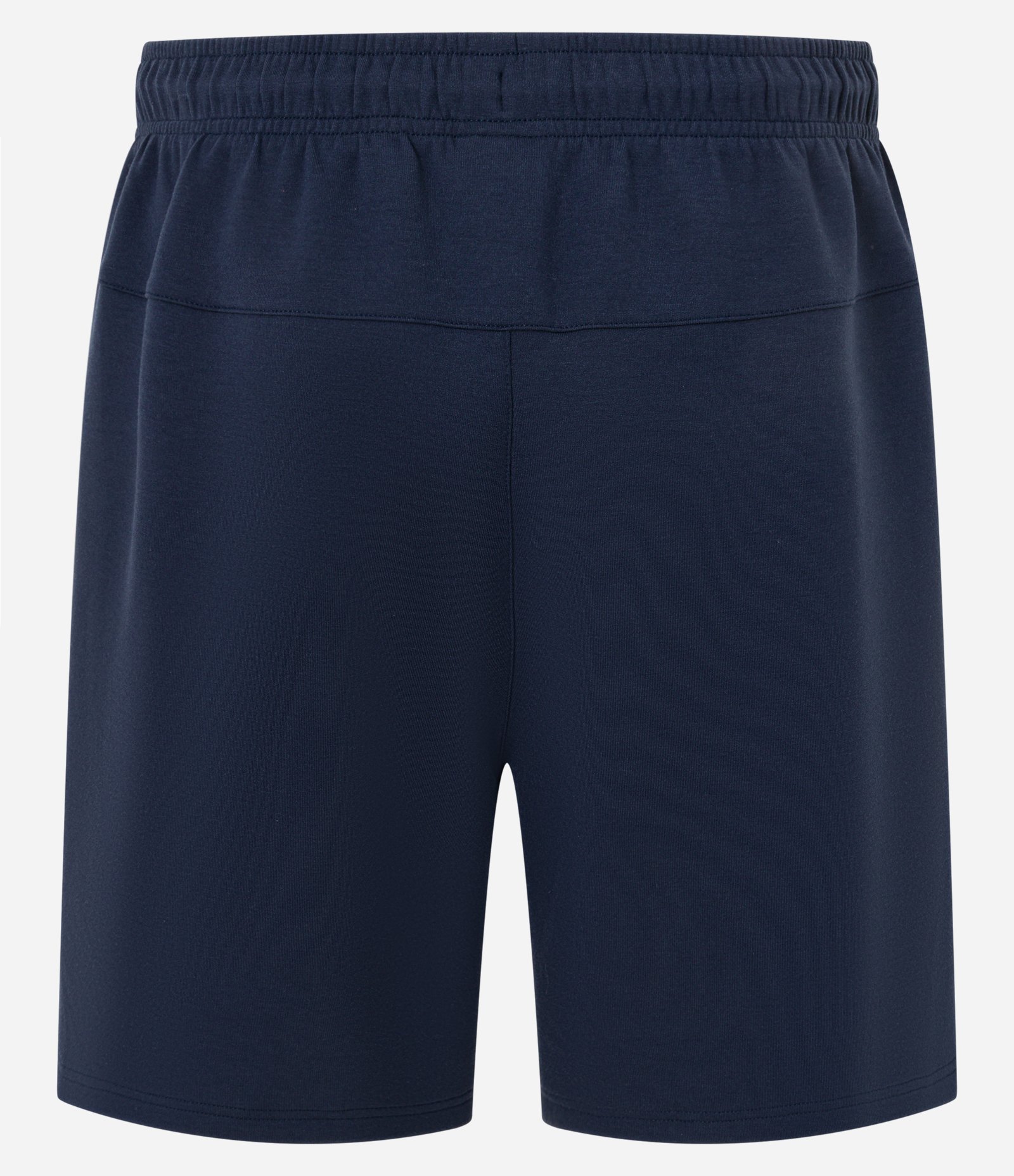 Bermuda Esportiva em Moletom Tecnológico com Cós Elástico e Zíper no Bolso Azul Marinho 7