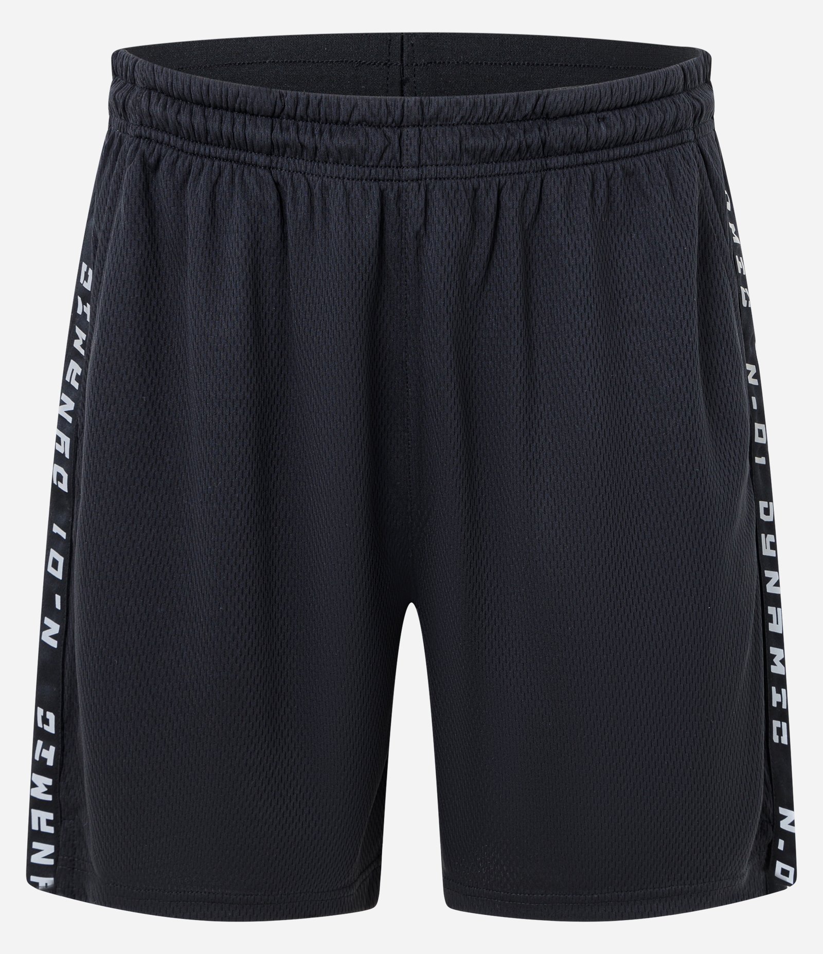 Bermuda Esportiva em Tecnologia Dry com Estampa Lateral Lettering Preto 5