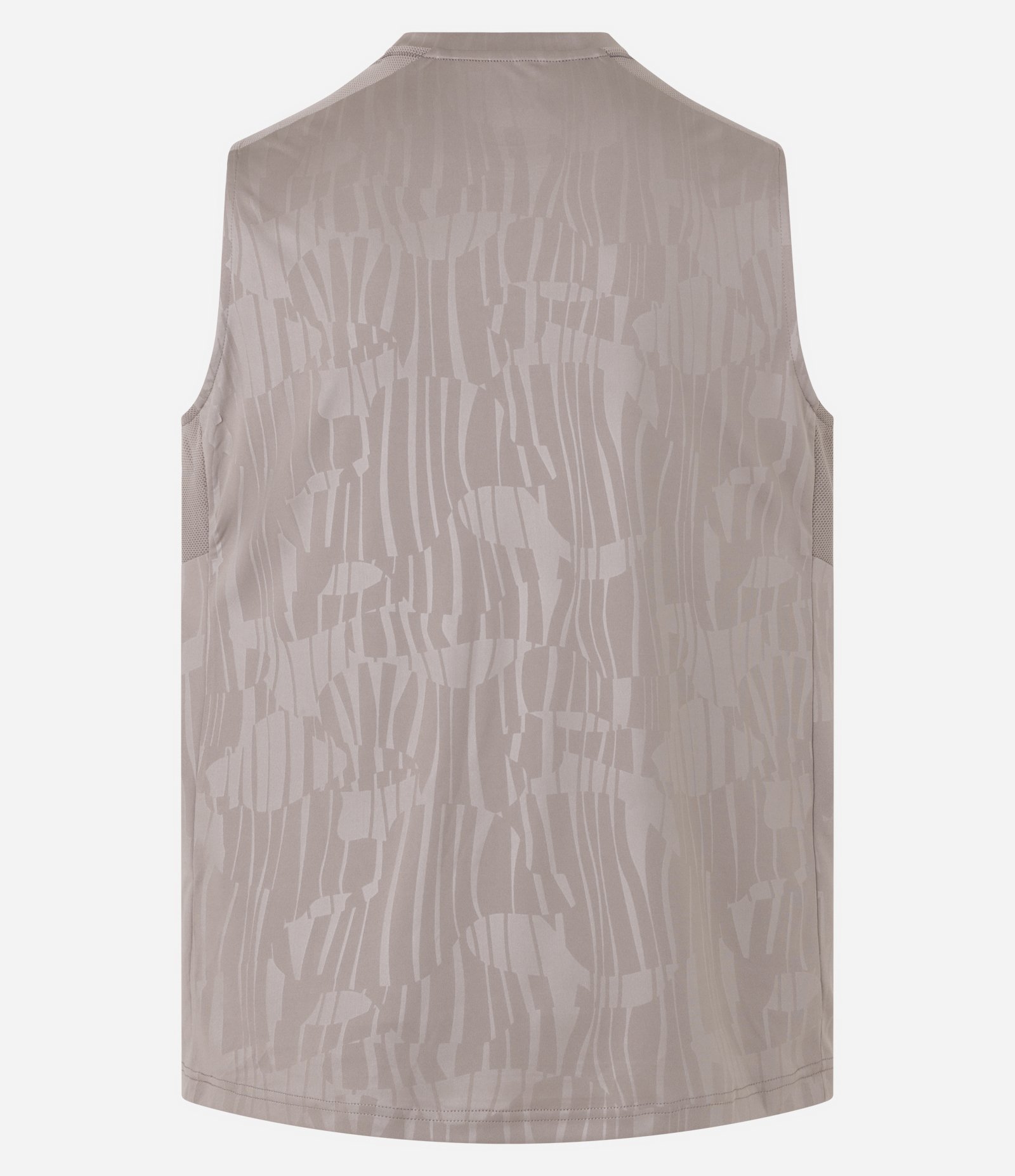 Regata Esportiva com Tecnologia Dry e Estampa Heat Print Marrom Médio 6