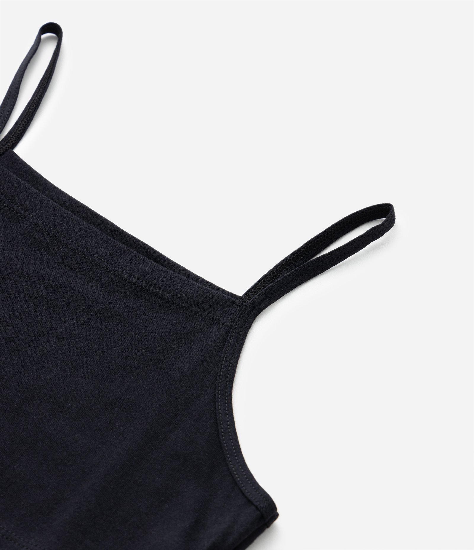 Blusa Infantil com Sobreposição e Lacinhos nas Mangas - Tam 5 a 14 Anos Preto 4