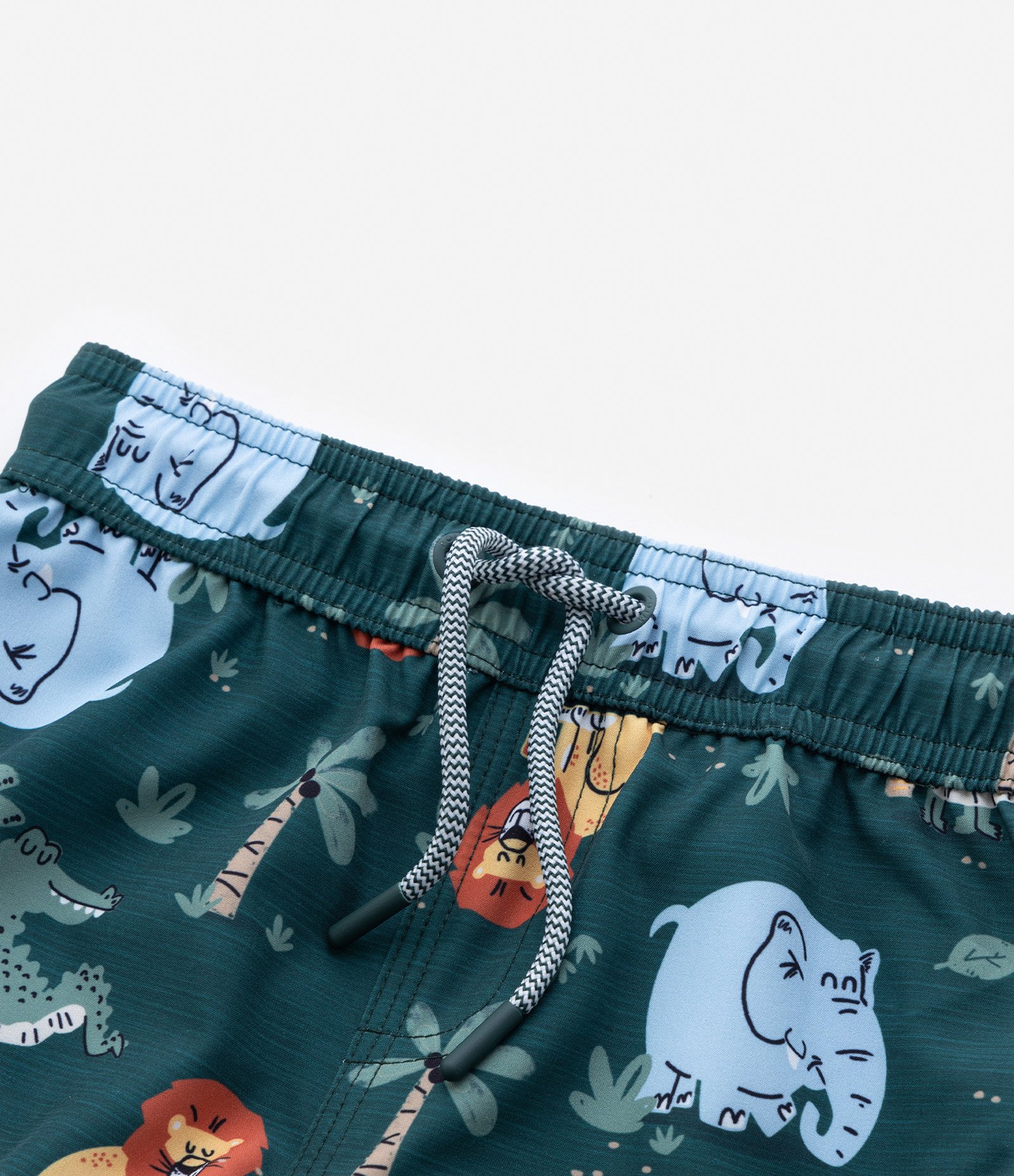 Bermuda Infantil com Estampa Bichinhos - Tam 1 a 5 Anos Verde 4