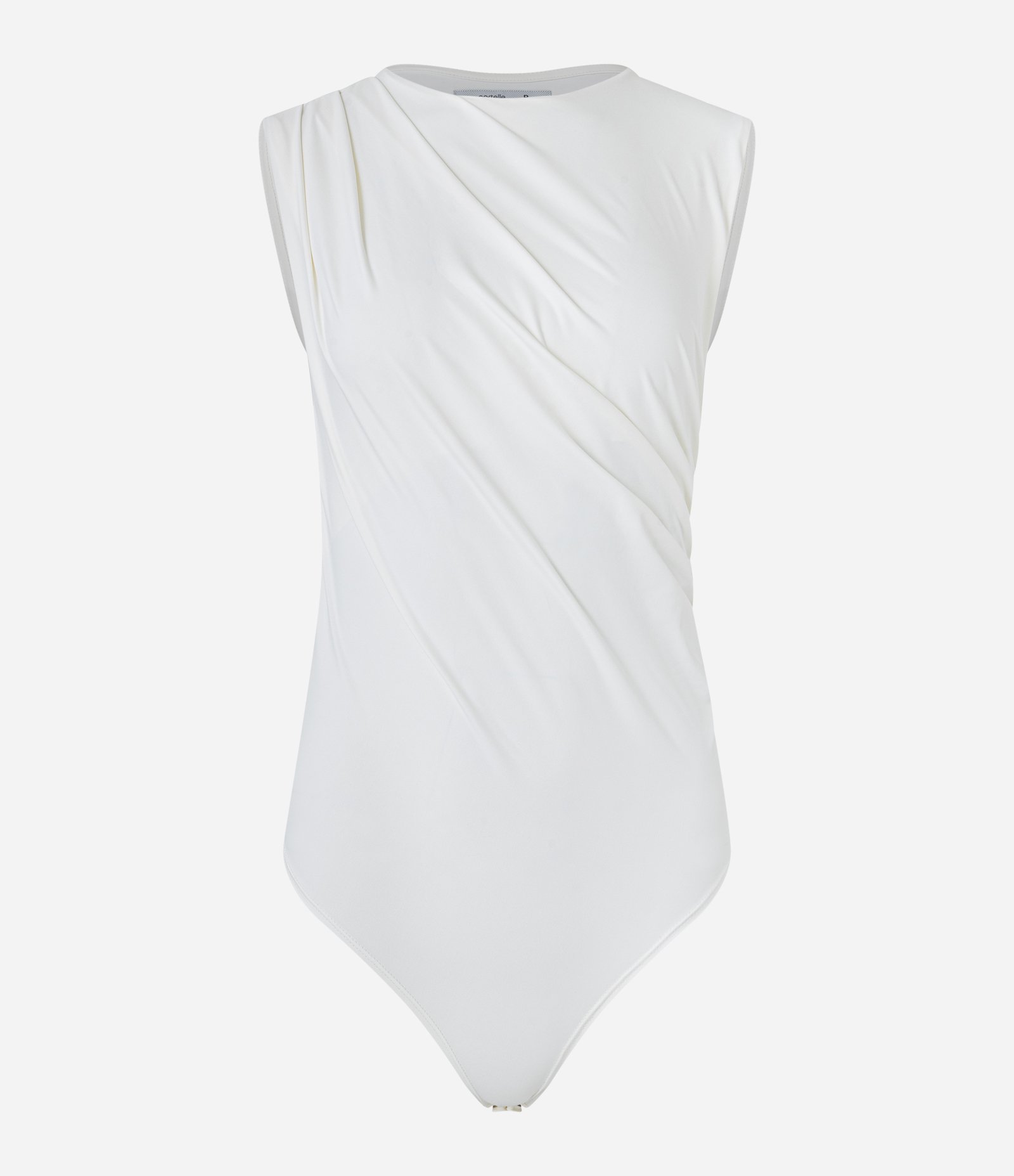 Body Sem Manga em Poliamida com Franzidos 7