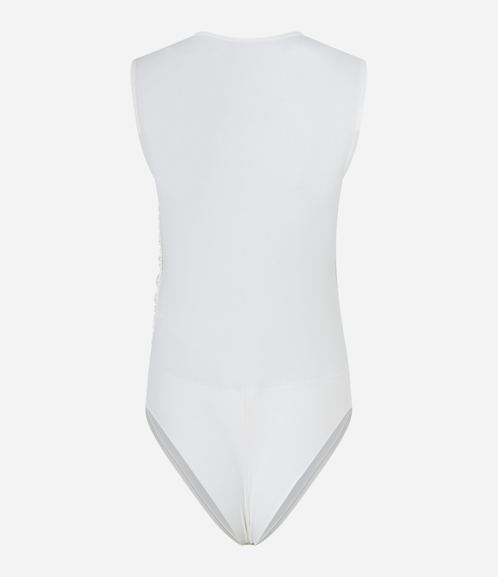 Body Sem Manga em Poliamida com Franzidos 8