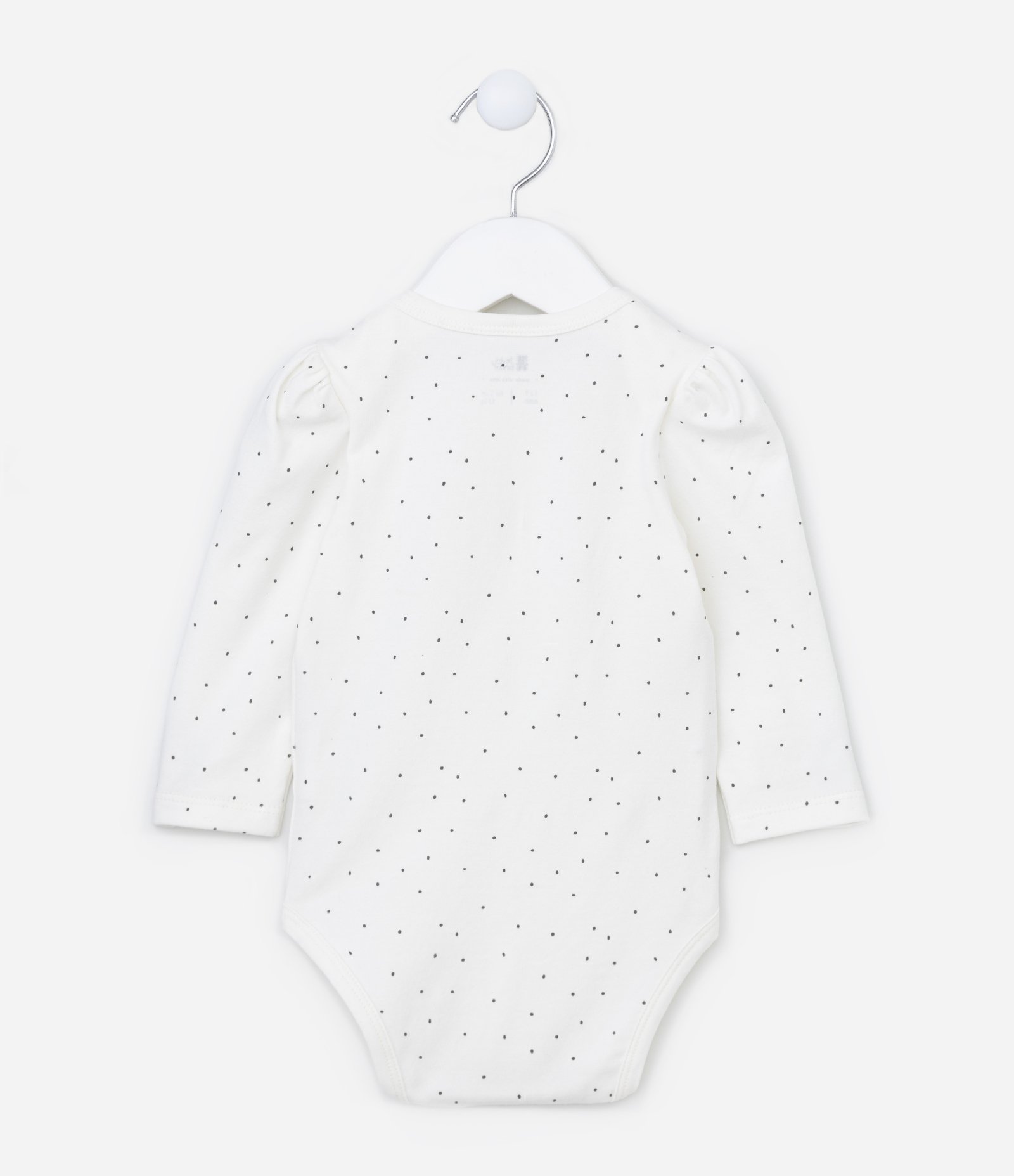 Body Infantil com Estampa Melhor Amiga - Tam RN a 18 meses Branco Neve 2