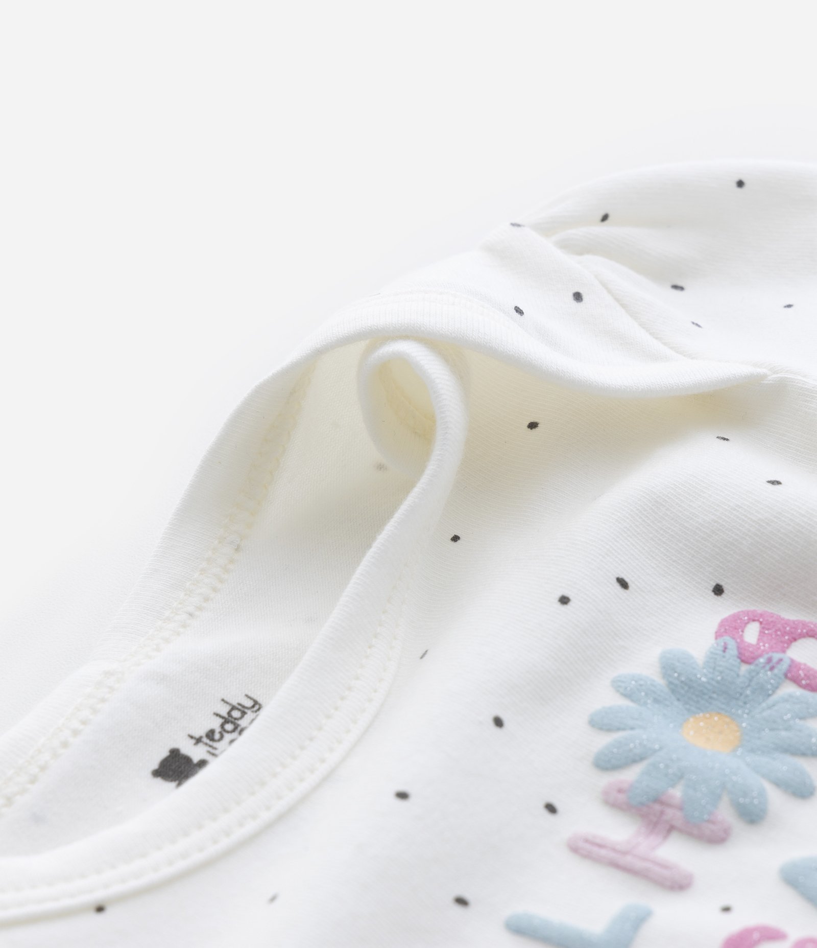 Body Infantil com Estampa Melhor Amiga - Tam RN a 18 meses Branco Neve 5