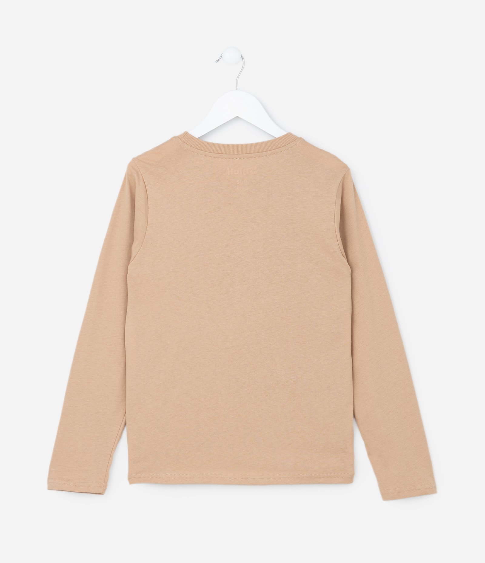 Camiseta Infantil com Estampa do Stitch - Tam 5 a 14 Anos Bege 2